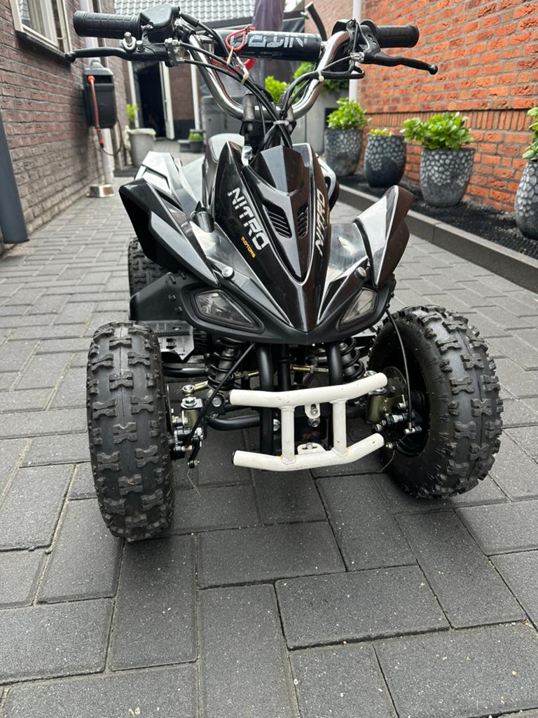 Nitro Motors Kinder Miniquad 50cc 2takt, Motoren, 49 cc, 11 kW of minder, 1 cilinder