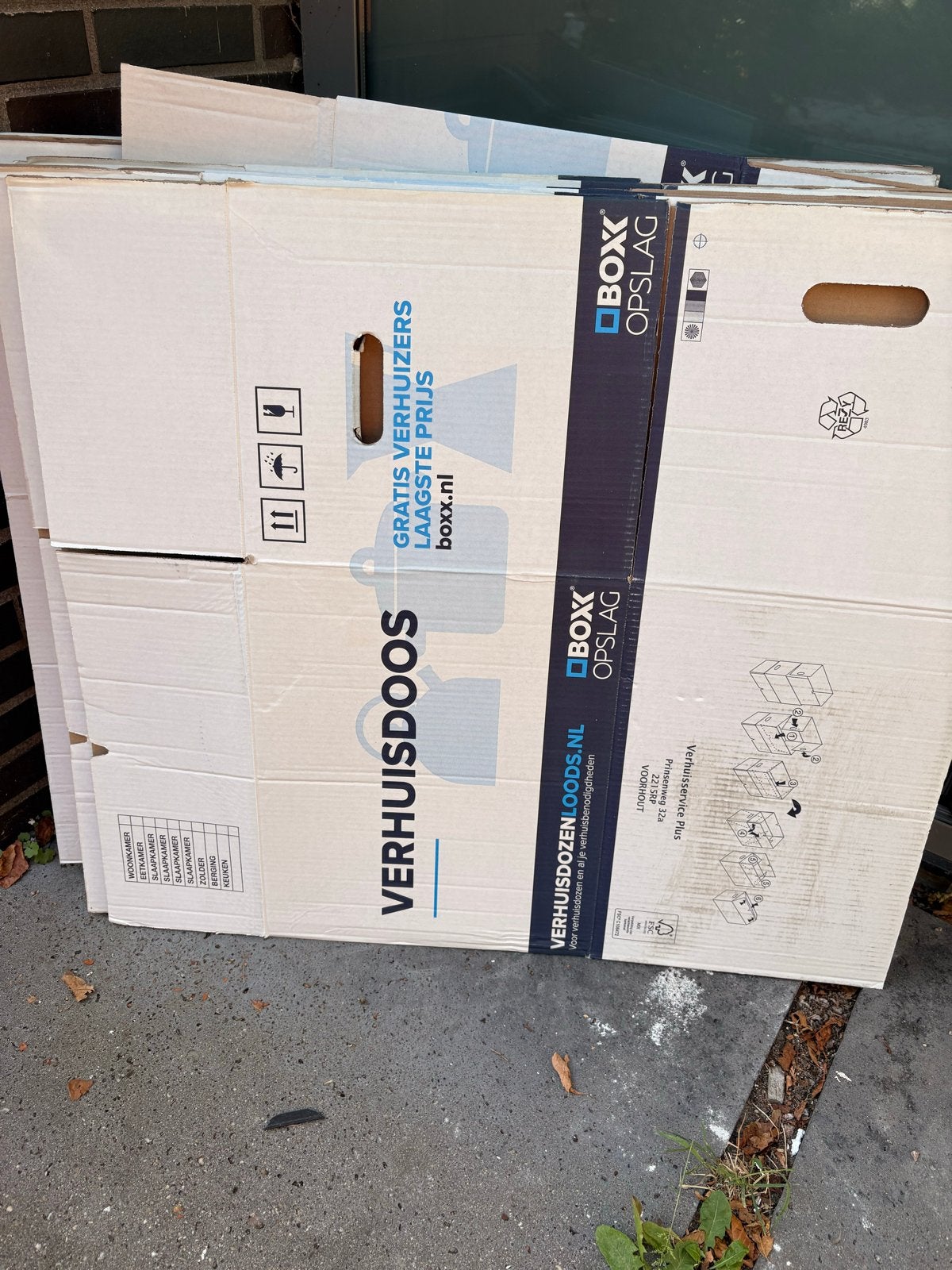 Verhuisdozen - Zo goed als nieuw, Ophalen, Doos, 40 tot 60 cm, 50 tot 75 cm