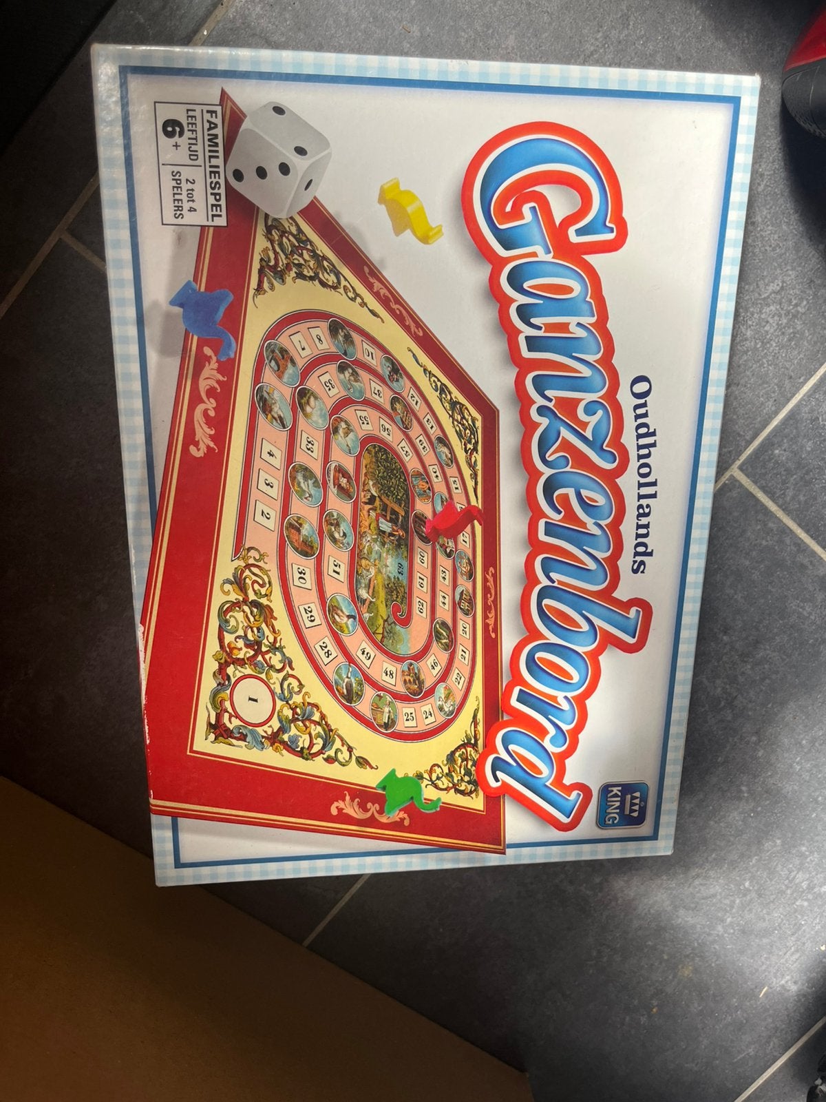 Ganzenbord izgst!, Ophalen of Verzenden, Zo goed als nieuw