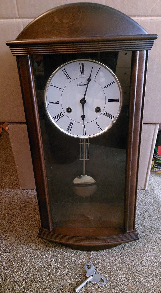 Hermle wandklok, Antiek en Kunst, Ophalen of Verzenden