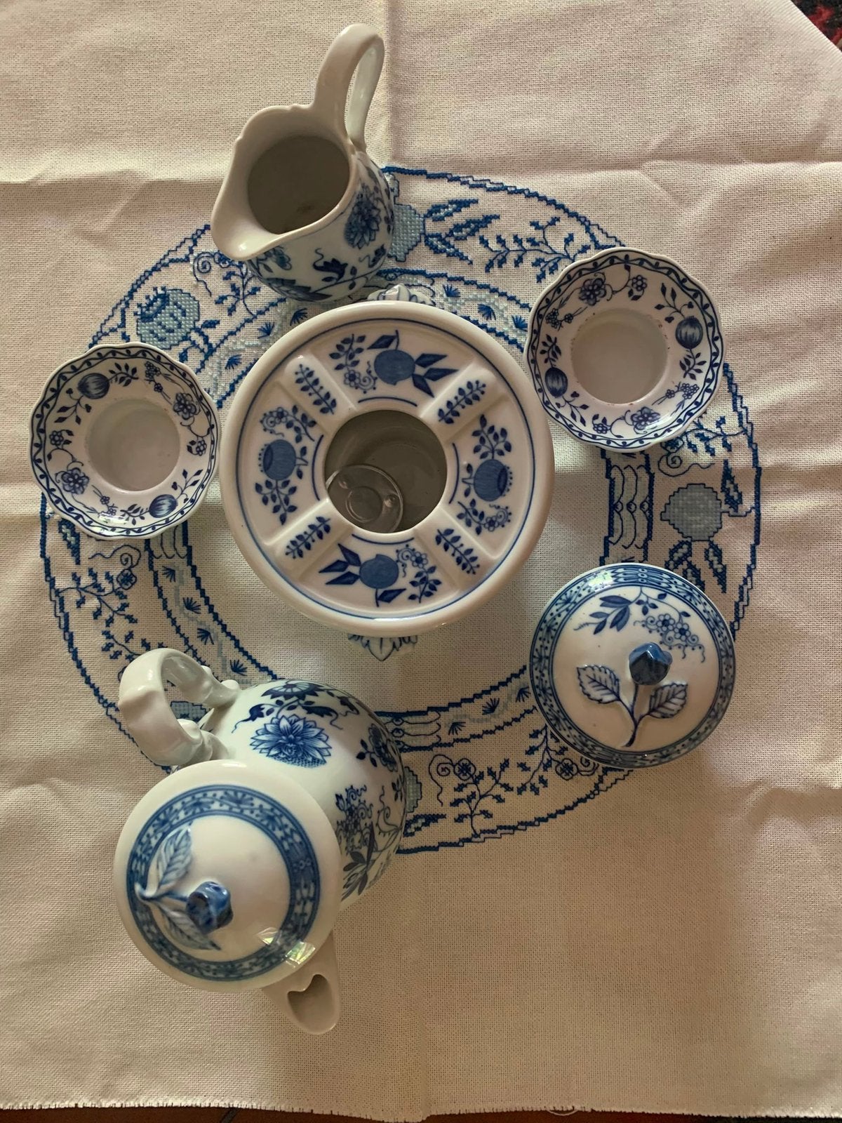Hutschenreuther set Delige, Ophalen