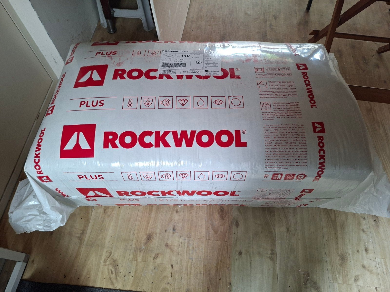 Rockwool Rockmin Plus isolatie 140mm - Nieuw in verpakking, Ophalen