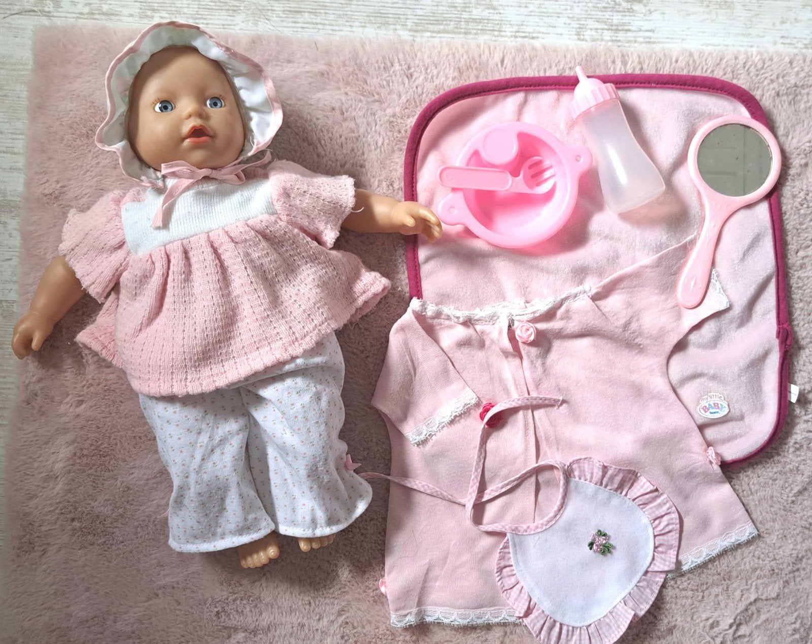 Zapf my little baby born baby annabell pop 30 cm speelset, Kinderen en Baby's, Speelgoed | Poppen, Ophalen of Verzenden, Gebruikt