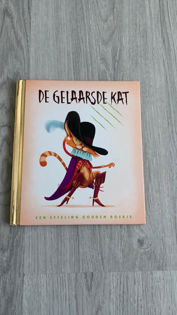 Efteling gouden boekje - De Gelaarsde Kat, Verzamelen, Efteling, Ophalen of Verzenden, Zo goed als nieuw, Overige typen