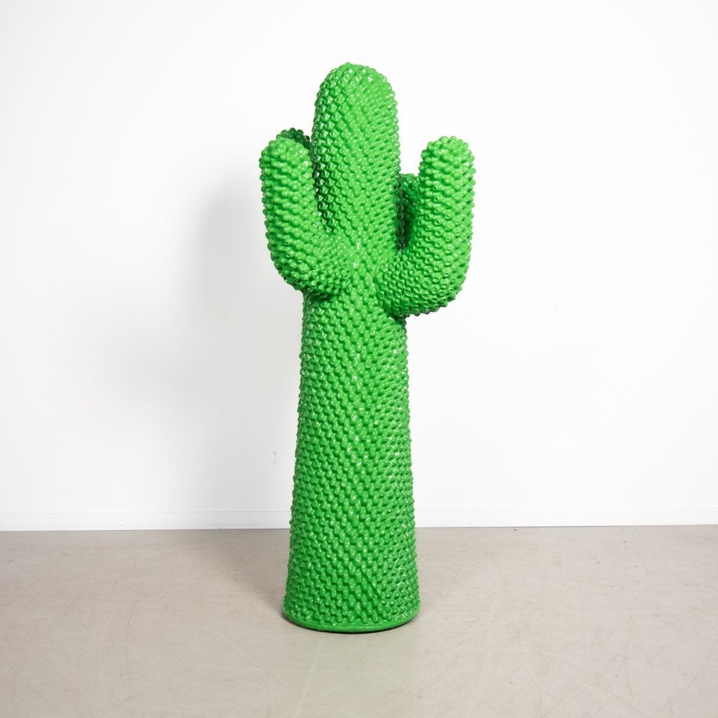 Gufram Cactus Kapstok Groen Kunststof, Huis en Inrichting, Woonaccessoires | Kapstokken, Niet ingevuld, Zo goed als nieuw, Niet ingevuld