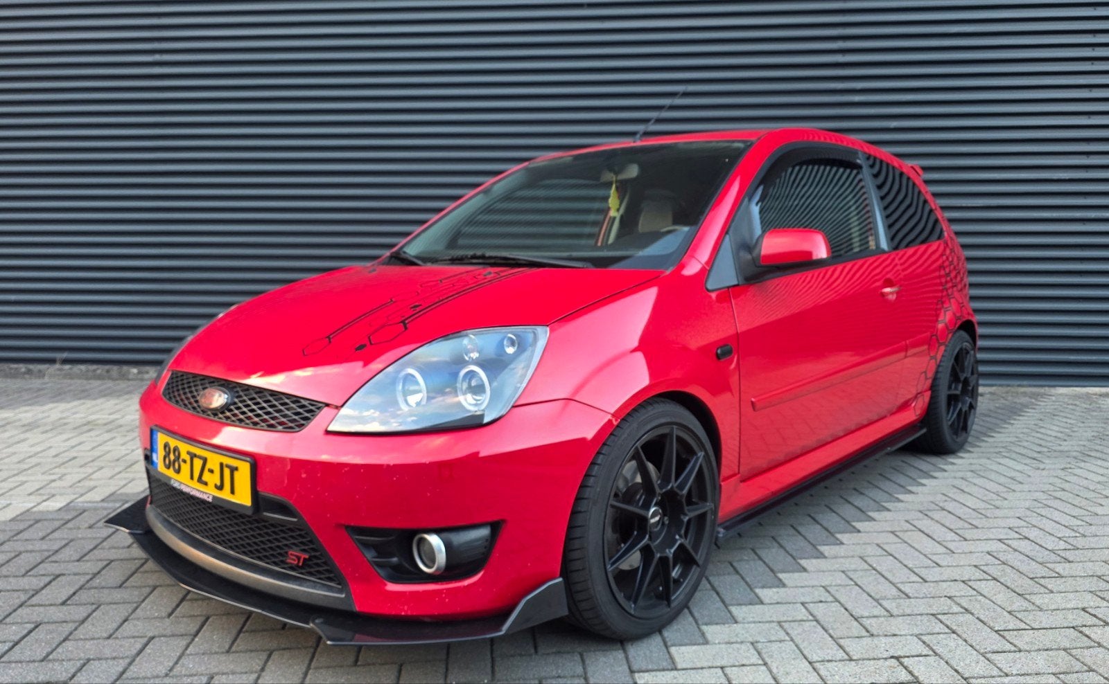 Ford Fiësta 2.0 16V ST | 2007 | 170 PK | AIRCO | APK 03-27 |, Auto's, Voorwielaandrijving, 1037 kg, Zwart, 4 cilinders