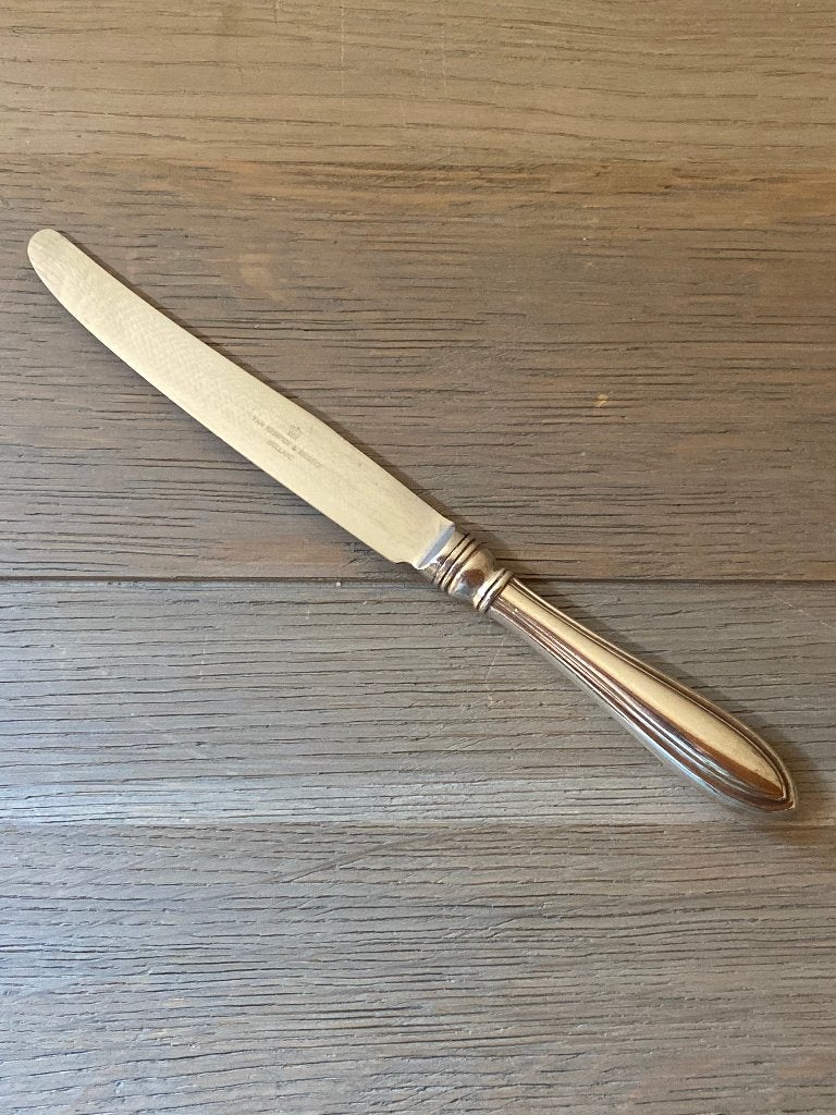 Vintage Van Kempen & Begeer ontbijtmes 21 cm Model 400, Antiek en Kunst, Ophalen of Verzenden