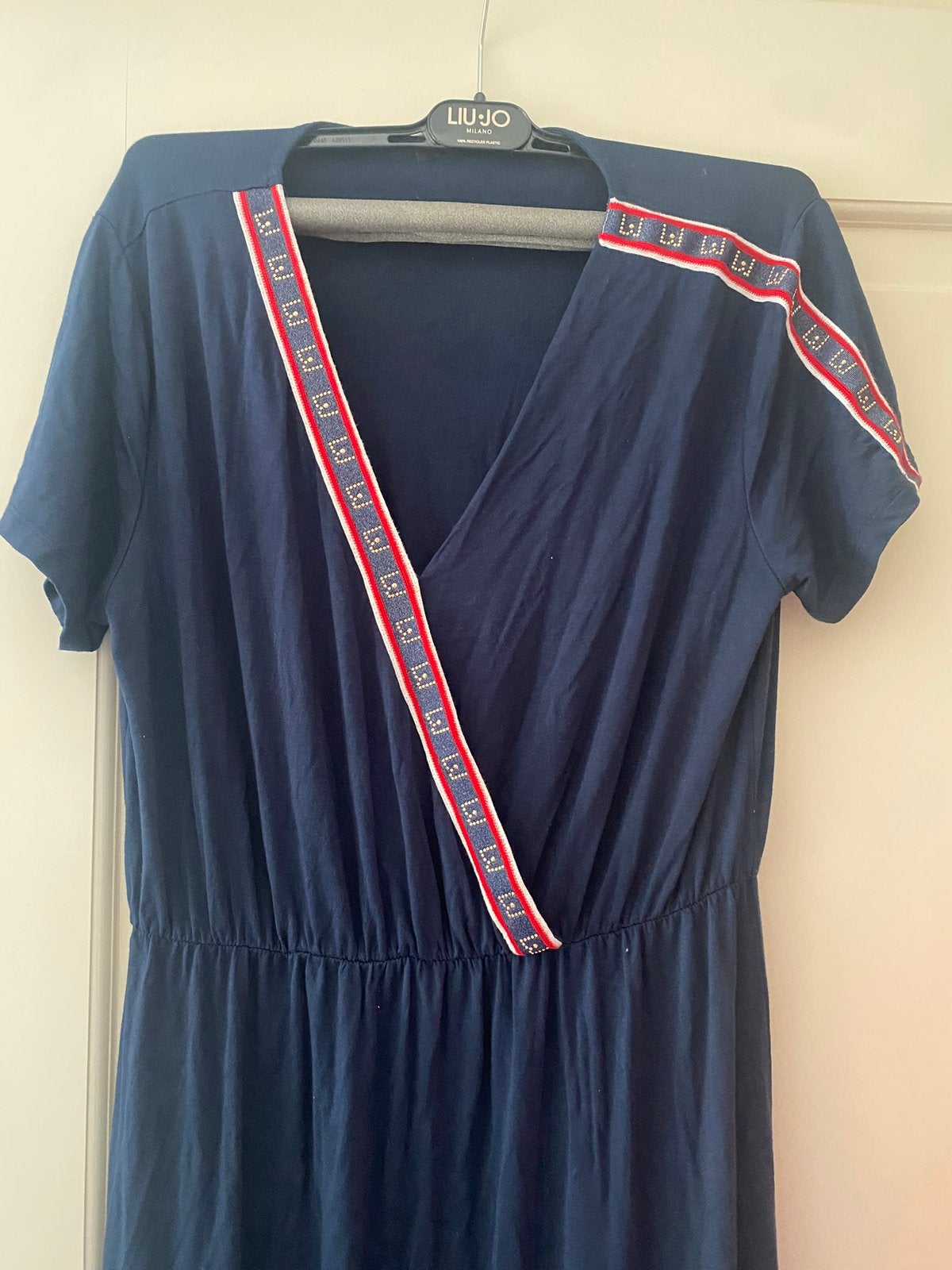 Mooie jurk van Liu Jo maat L, Kleding | Dames, Jurken, Blauw, Maat 42/44 (L), Ophalen of Verzenden, Zo goed als nieuw