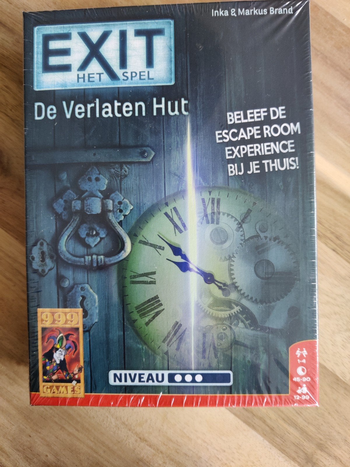 EXIT Het Spel: De Verlaten Hut - Escape Room Ervaring, Een of twee spelers, Ophalen of Verzenden, Nieuw, 999 Games