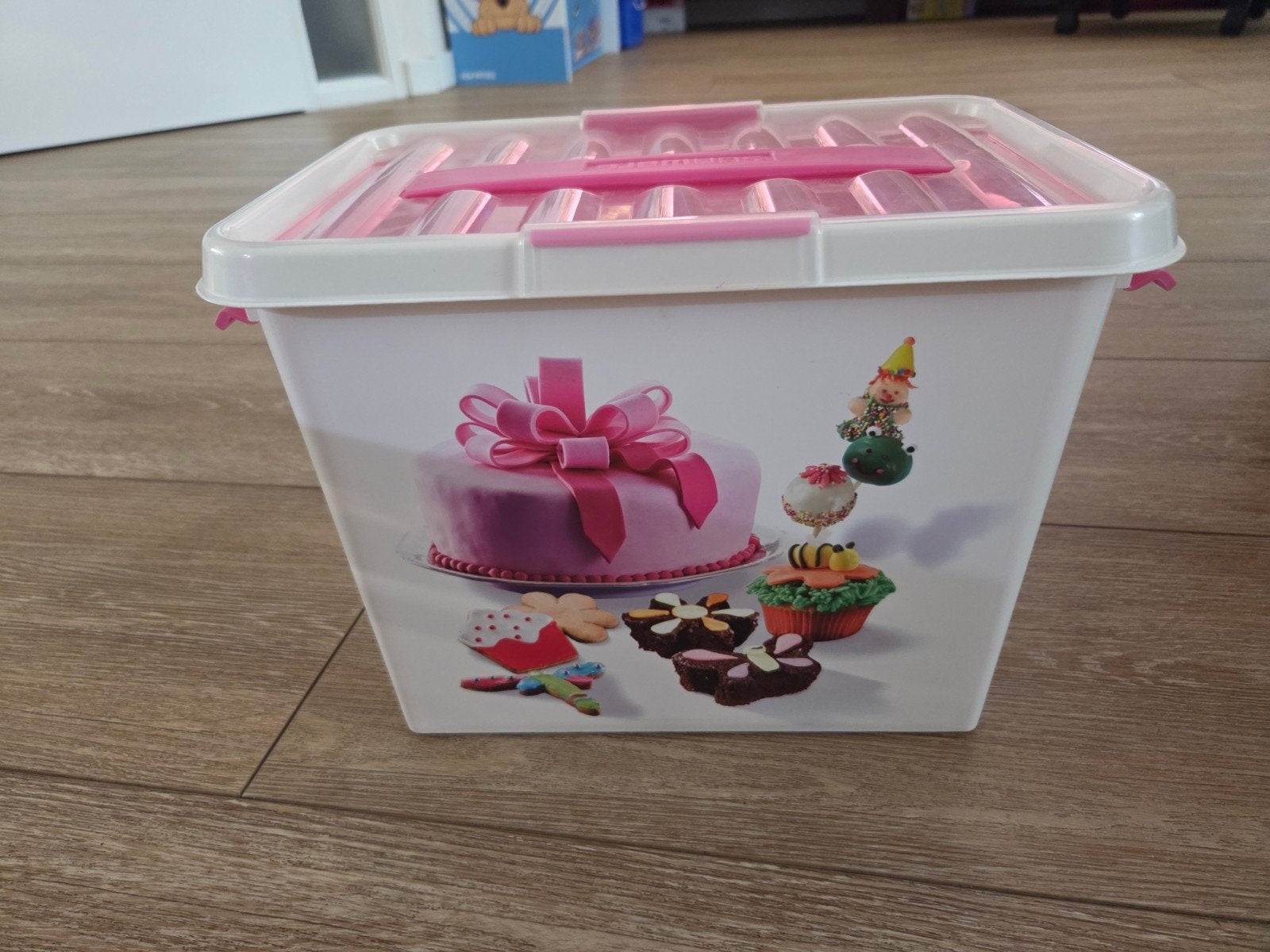 Sunware Fun Baking Opberg Box, Ophalen of Verzenden, Zo goed als nieuw, Taarten of Cupcakes, Overige typen