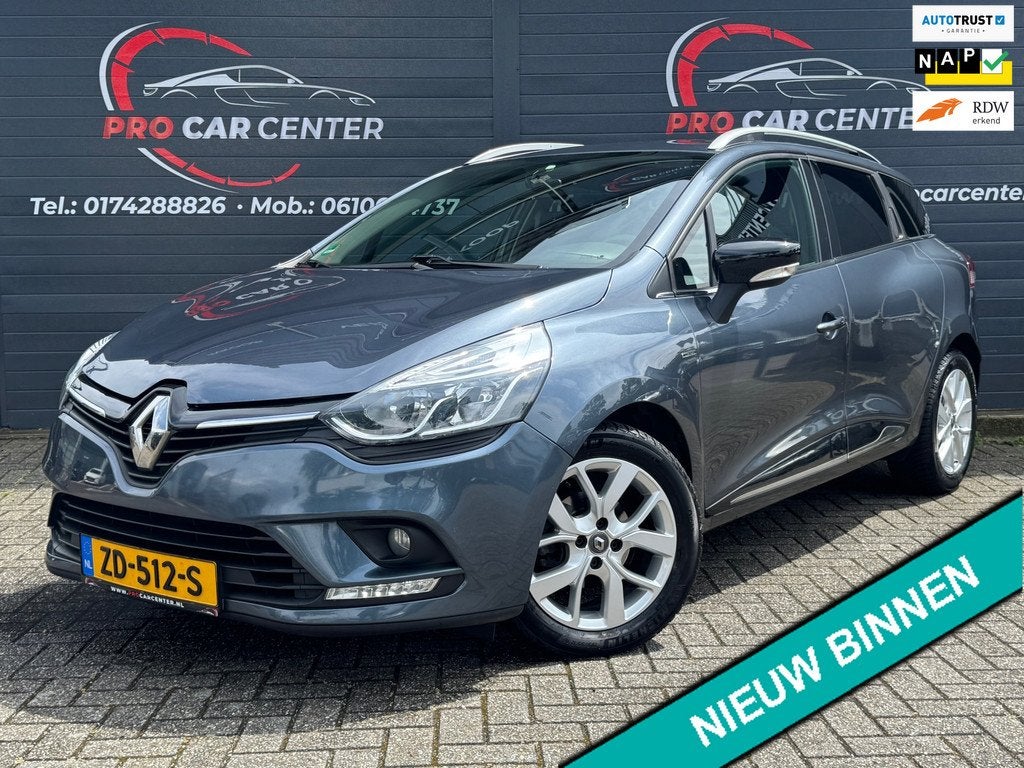 Renault Clio Estate 0.9 TCe Limited AIRCO | CRUISE | CAM | P, Voorwielaandrijving, 898 cc, Stof, Gebruikt