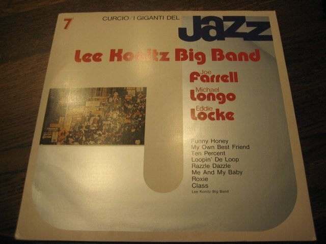 lee konitz big band / Giganti Del Jazz Vol. 7, LP, Ophalen of Verzenden, Zo goed als nieuw, 12 inch