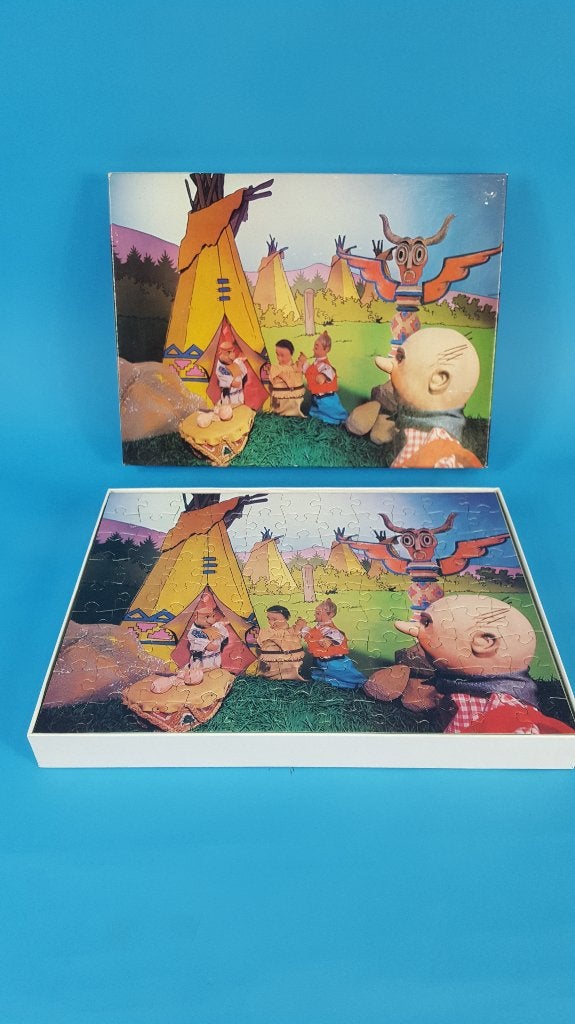 Vintage legpuzzel Suske en Wiske #4 Soepoog, Clipper. K13, Verzamelen, Stripfiguren, Tweedehands verkoop, Tweedehands verkoop