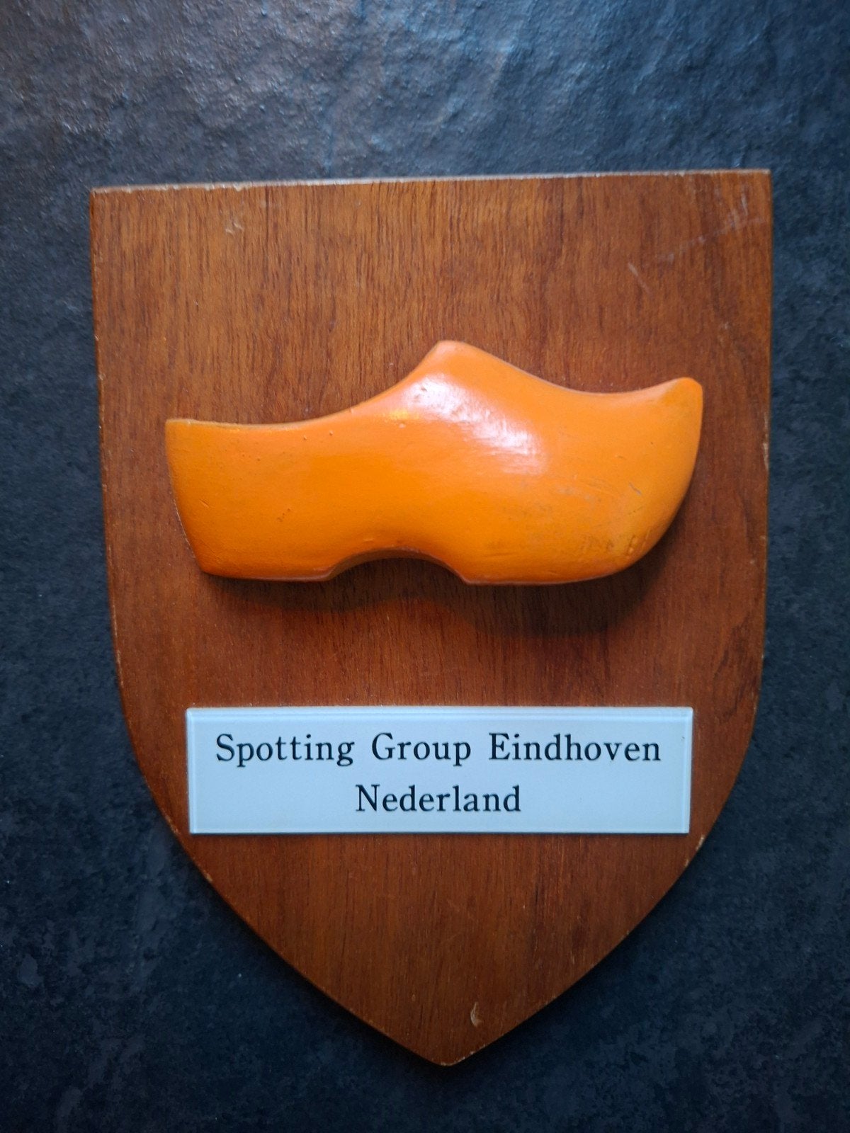 wapenschild - Spotting Group Eindhoven, Verzamelen, Overige Verzamelen, Ophalen of Verzenden, Gebruikt