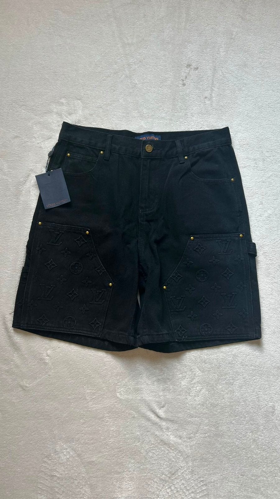 LV Carpenter Shorts Maat M, Kleding | Heren, Maat 48/50 (M), Zwart, Nieuw, Ophalen of Verzenden
