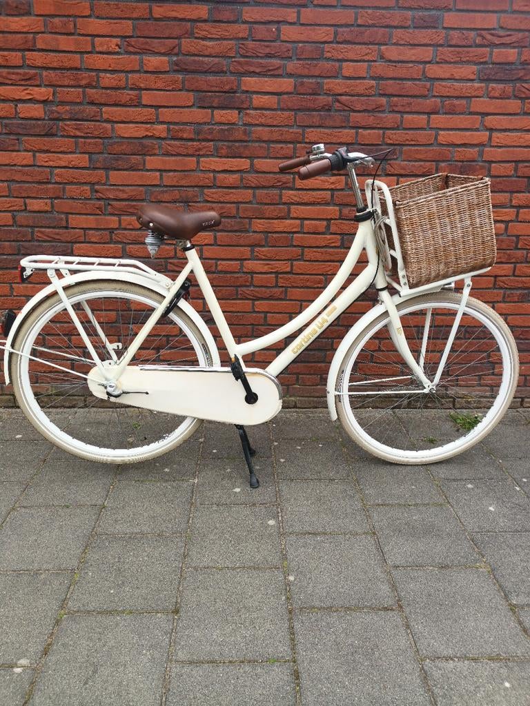 Cortina u4 28 inch 3v framehoogte 57cm nieuwe banden, Terugtraprem, Gebruikt, Versnellingen, 56 cm of meer