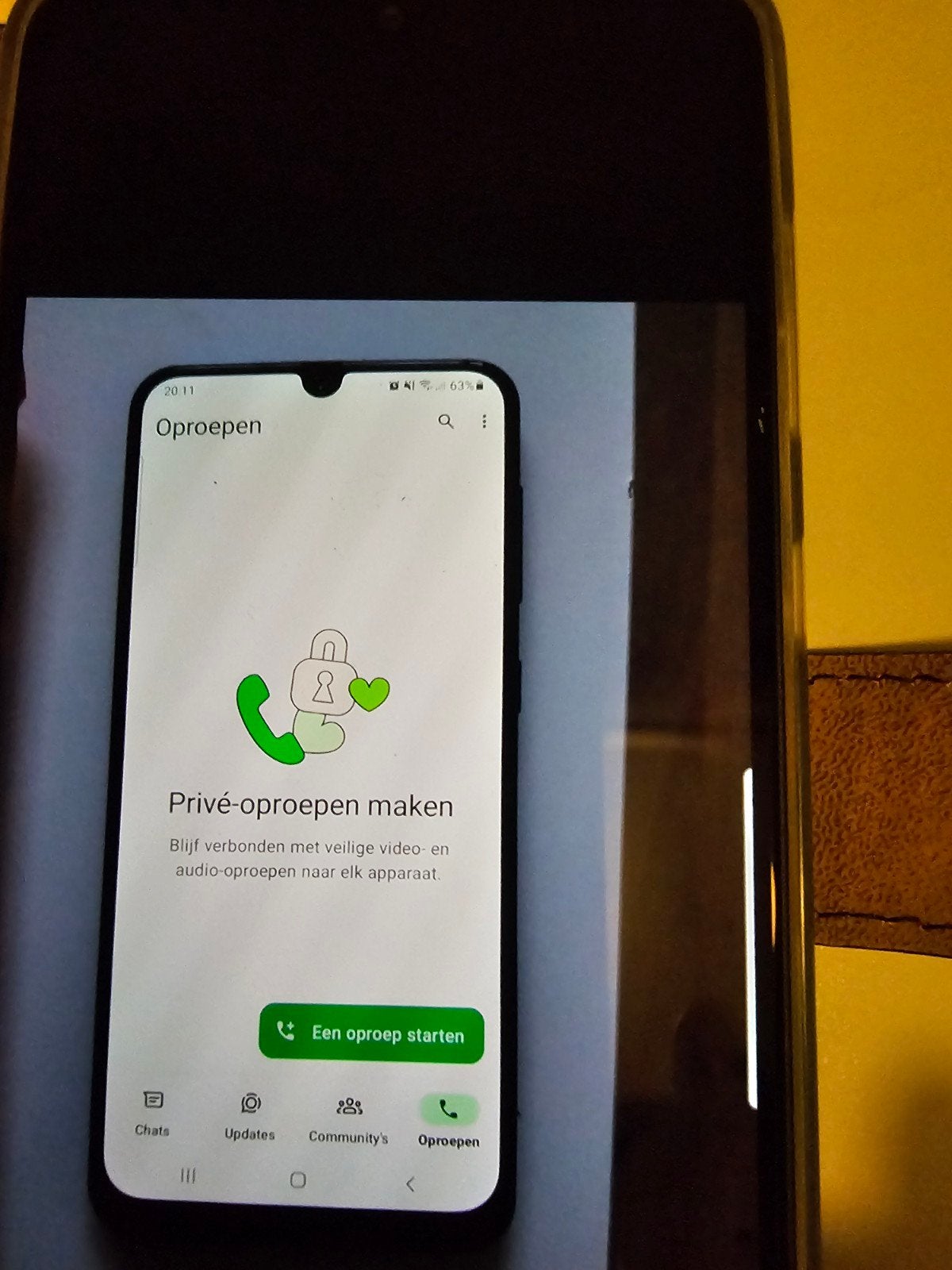 Samsung A 50 simlockvrij, Ophalen, Zwart, Touchscreen, Zo goed als nieuw