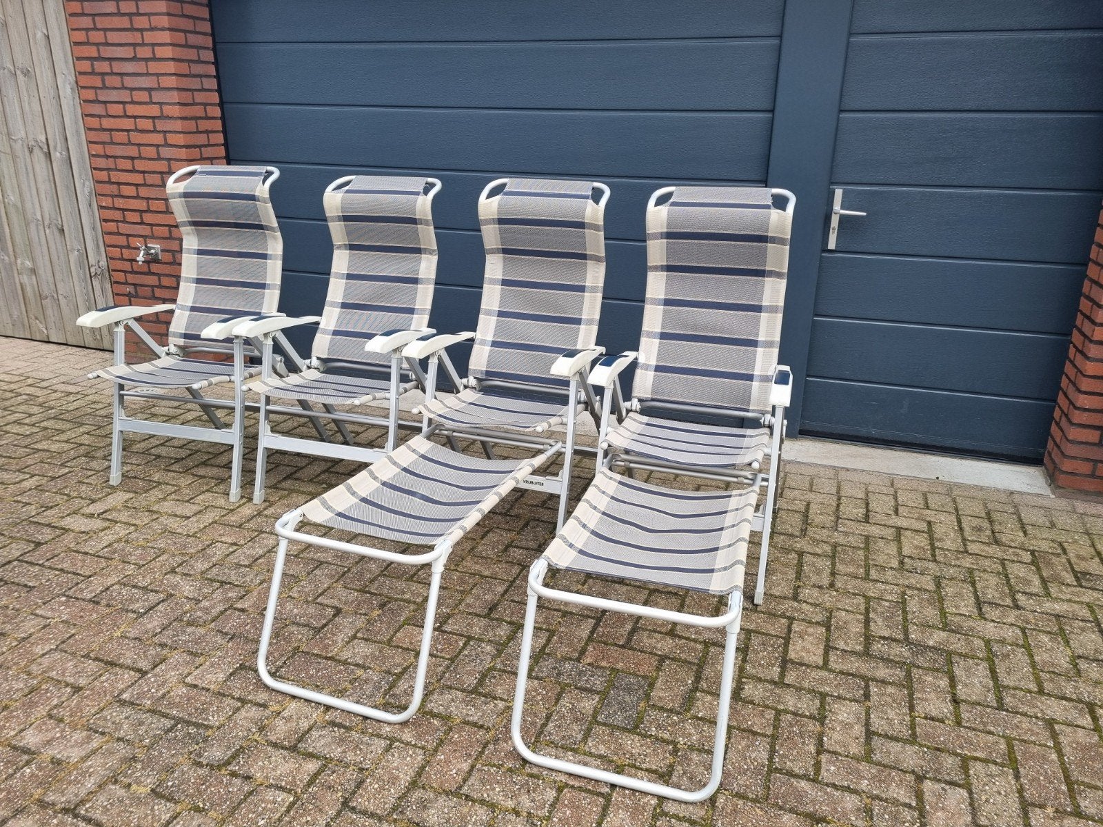Campingstoelen / tuinstoelen, Ophalen, Gebruikt