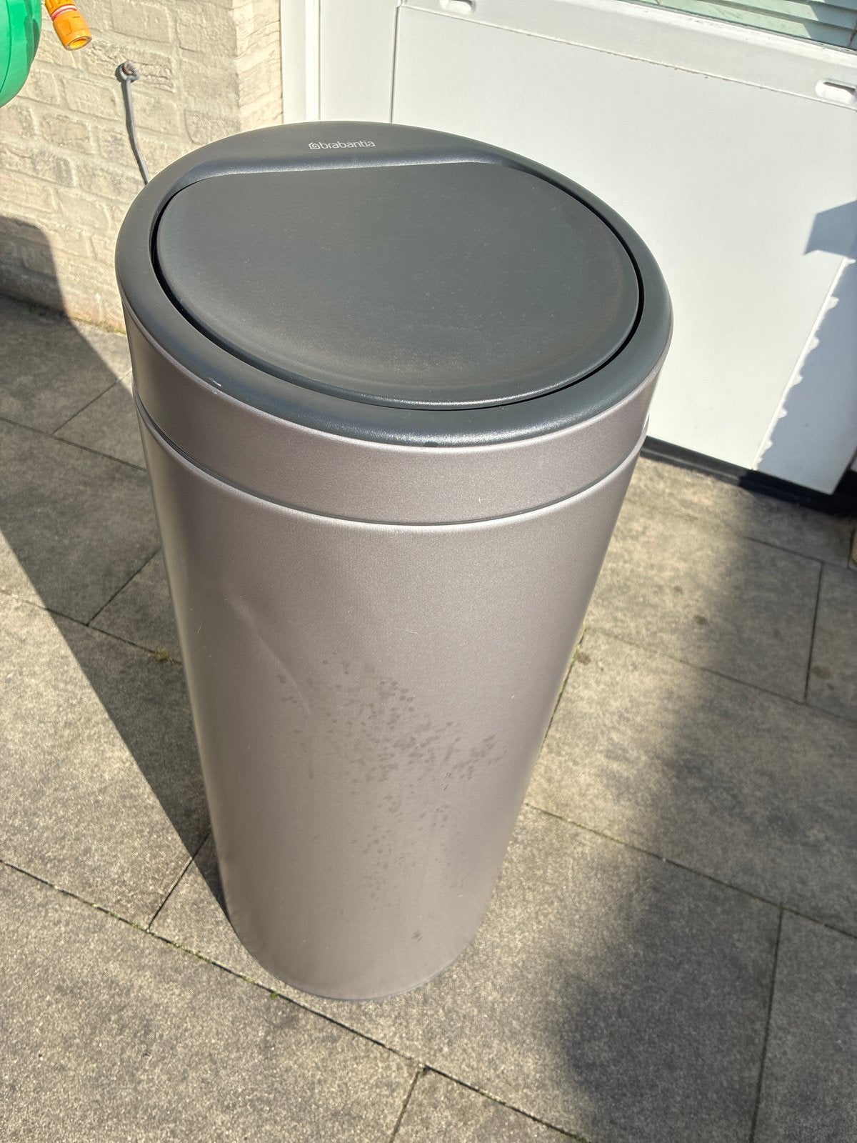 Brabantia Bo Touch Bin - 30 liter - Platinum, Huis en Inrichting, Woonaccessoires | Prullenbakken, Ophalen, Gebruikt, 20 tot 30 liter