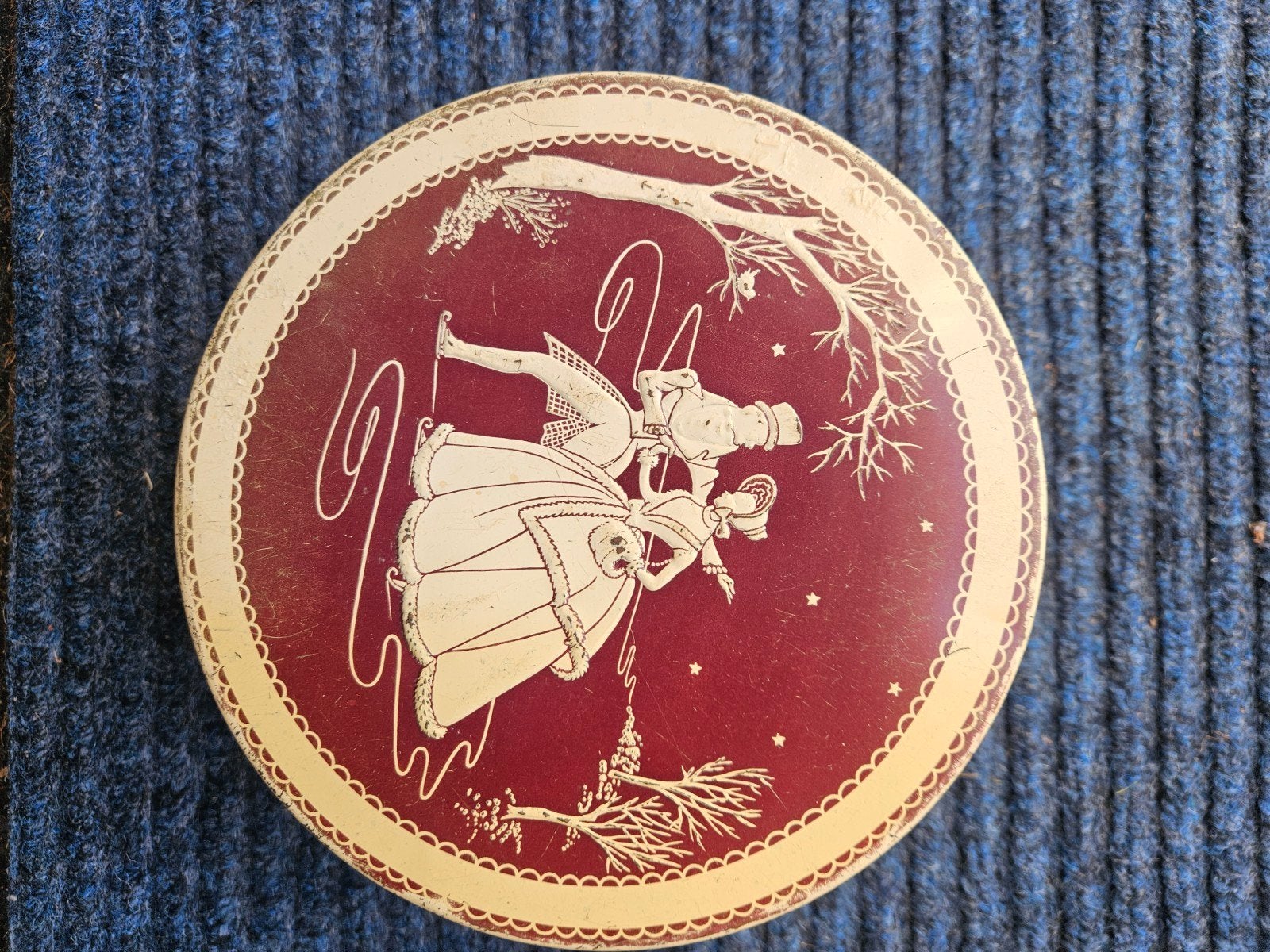 Vintage koektrommel, Ophalen of Verzenden, Gebruikt, Koek(jes)