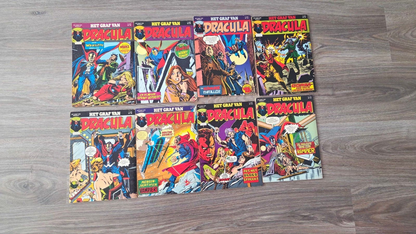 Het Graf van Dracula stripboeken - Complete serie, Complete serie of reeks, Ophalen of Verzenden, Gelezen