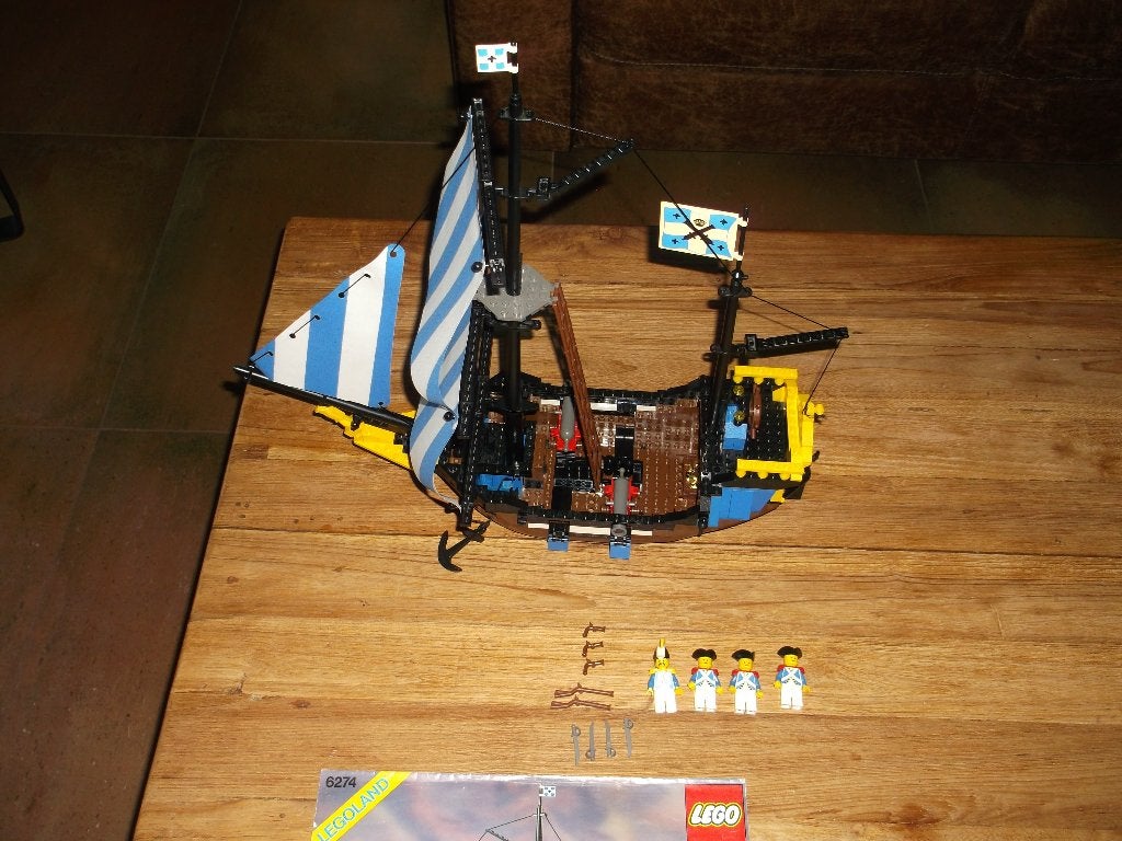 lego 6274 Caribbean Clipper, Gebruikt, Lego, Compleet, Complete set