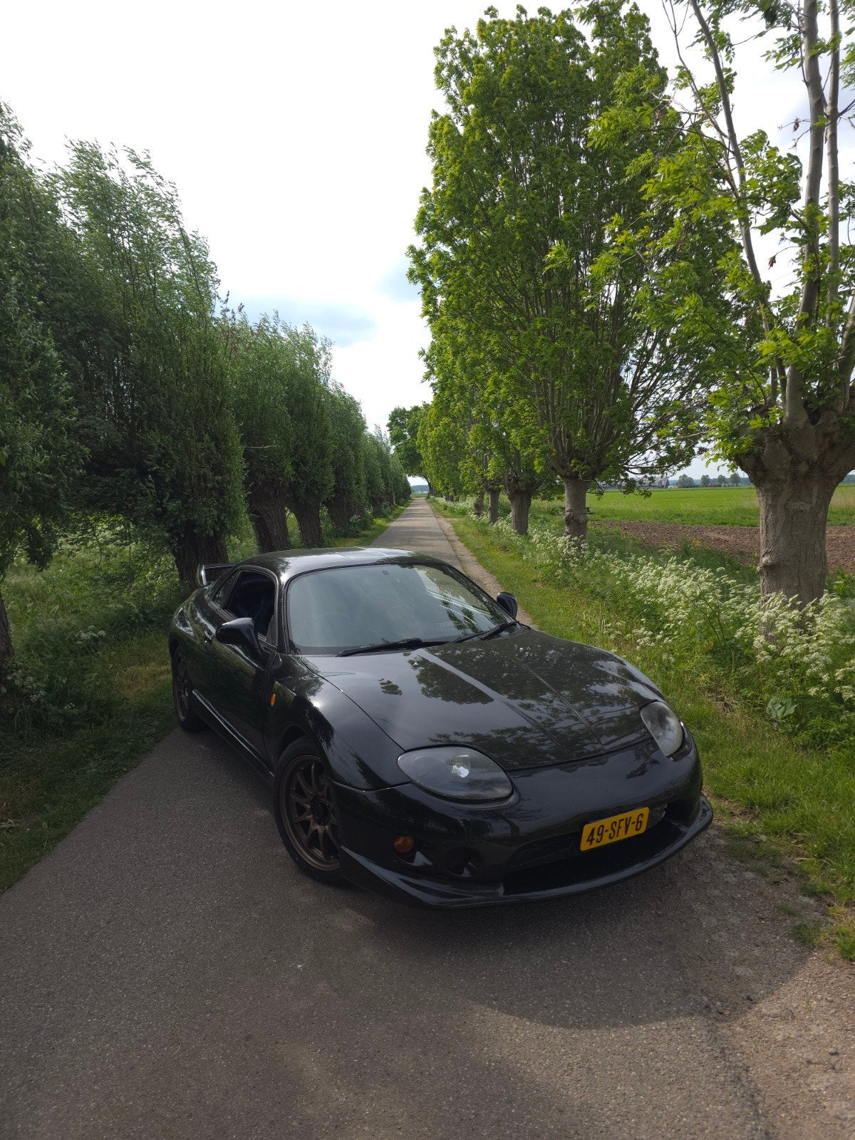 Mitsubishi FTO V6, Voorwielaandrijving, 1998 cc, Zwart, Zwart
