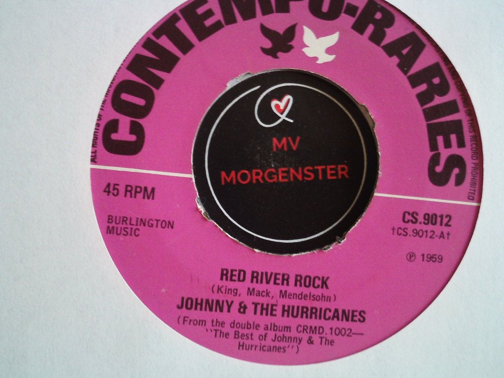 johnny & the hurricanes - red river rock 28jun, 7 inch, Ophalen of Verzenden, Zo goed als nieuw, Pop
