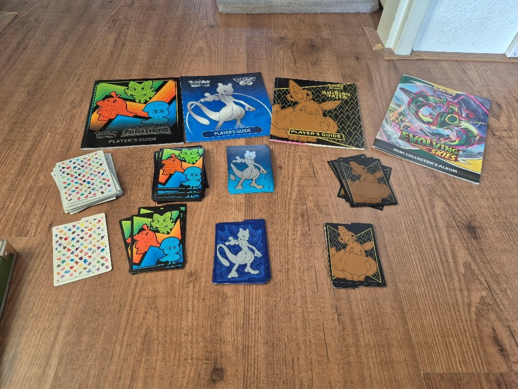 Pokemon sleeves 74 stuks, Ophalen, Zo goed als nieuw, Sleeves of Kaarthoesjes, Foil