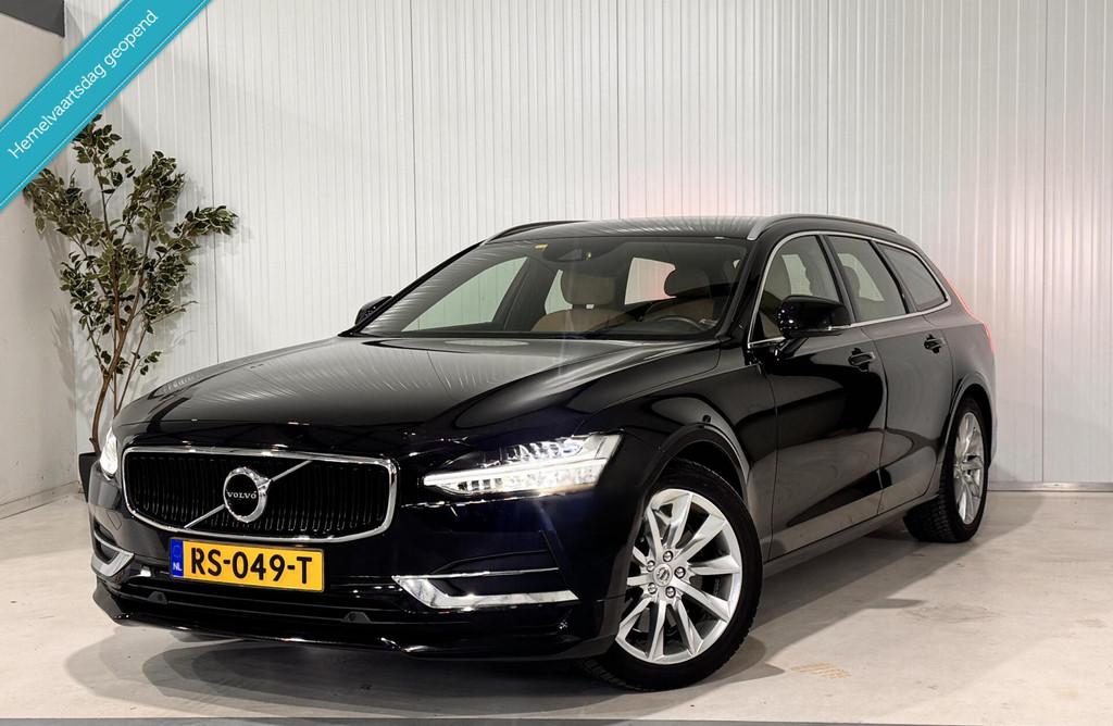 Volvo V90 2.0 T5 90th Anniversary Edition|KEYLESS|CAMERA, Automaat, Euro 6, 4 cilinders, Zwart