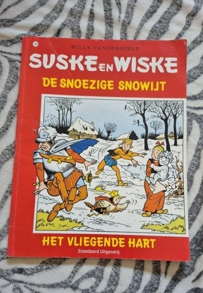 Suske en Wiske De Snoezige Snowijt / Het Vliegende Hart, Boeken, Eén stripboek, Ophalen of Verzenden, Gelezen