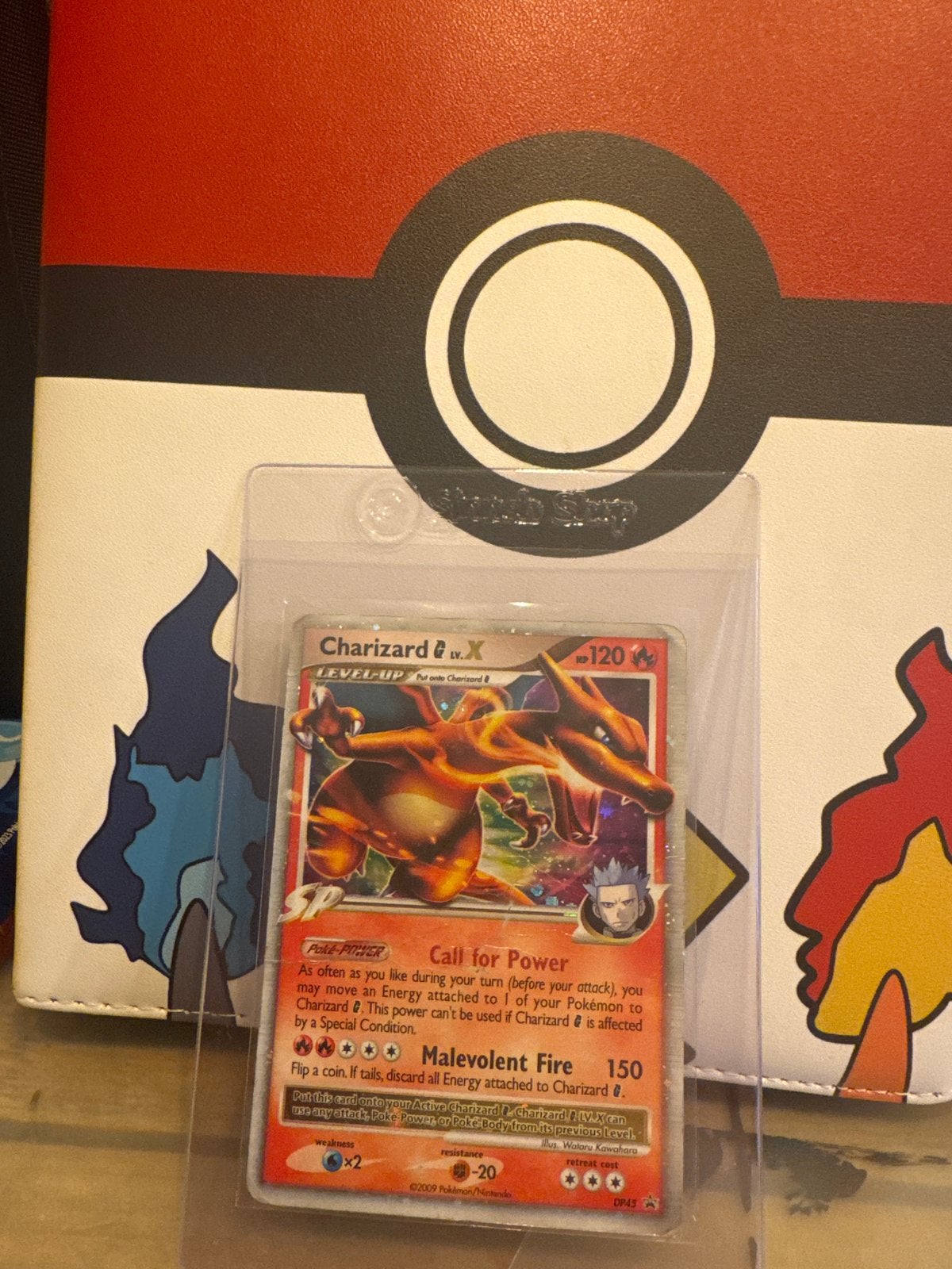Pokémon Kaart Charizard G LV.X DP45 Promo, Hobby en Vrije tijd, Verzamelkaartspellen | Pokémon, Ophalen of Verzenden, Gebruikt