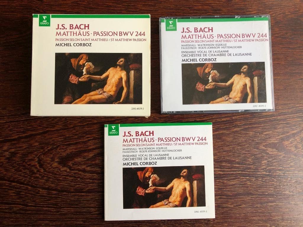 Bach - Matthäus Passion - Michel Corboz, Cd's en Dvd's, Cd's | Klassiek, Ophalen of Verzenden, Barok, Zo goed als nieuw, Overige typen