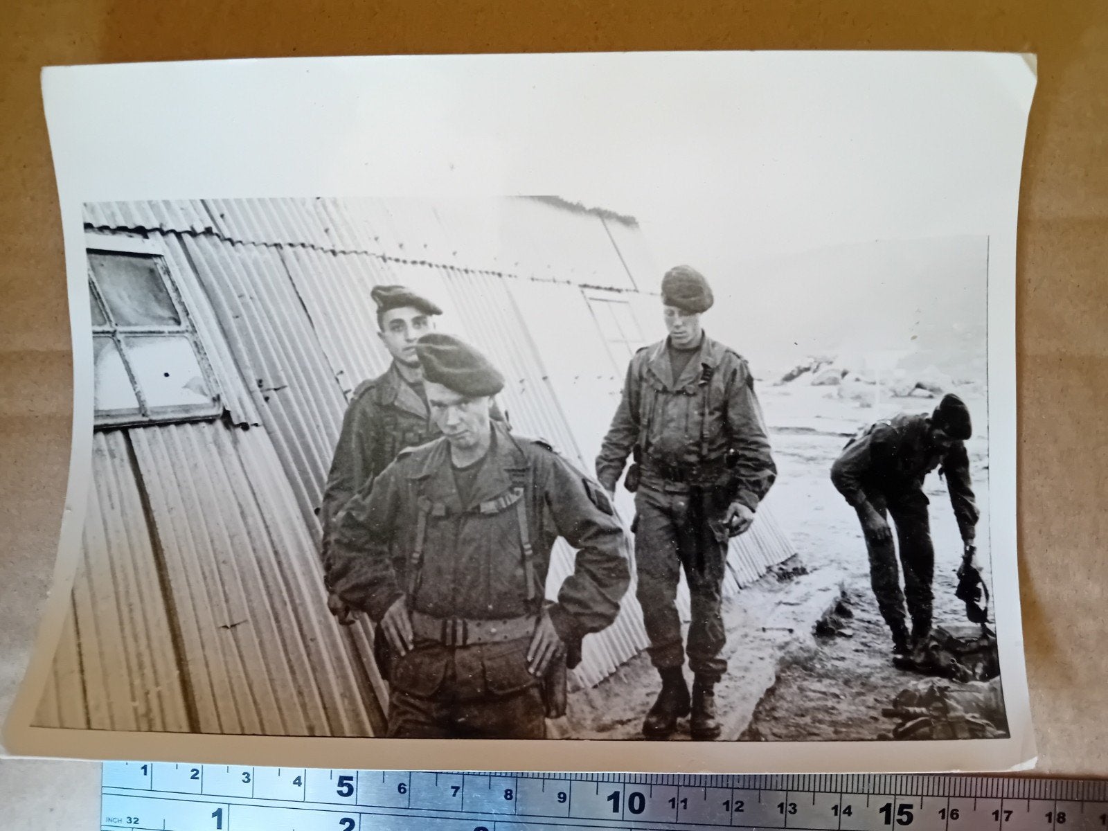 Foto Militairen, Ophalen of Verzenden, Landmacht, Nederland, Foto of Poster