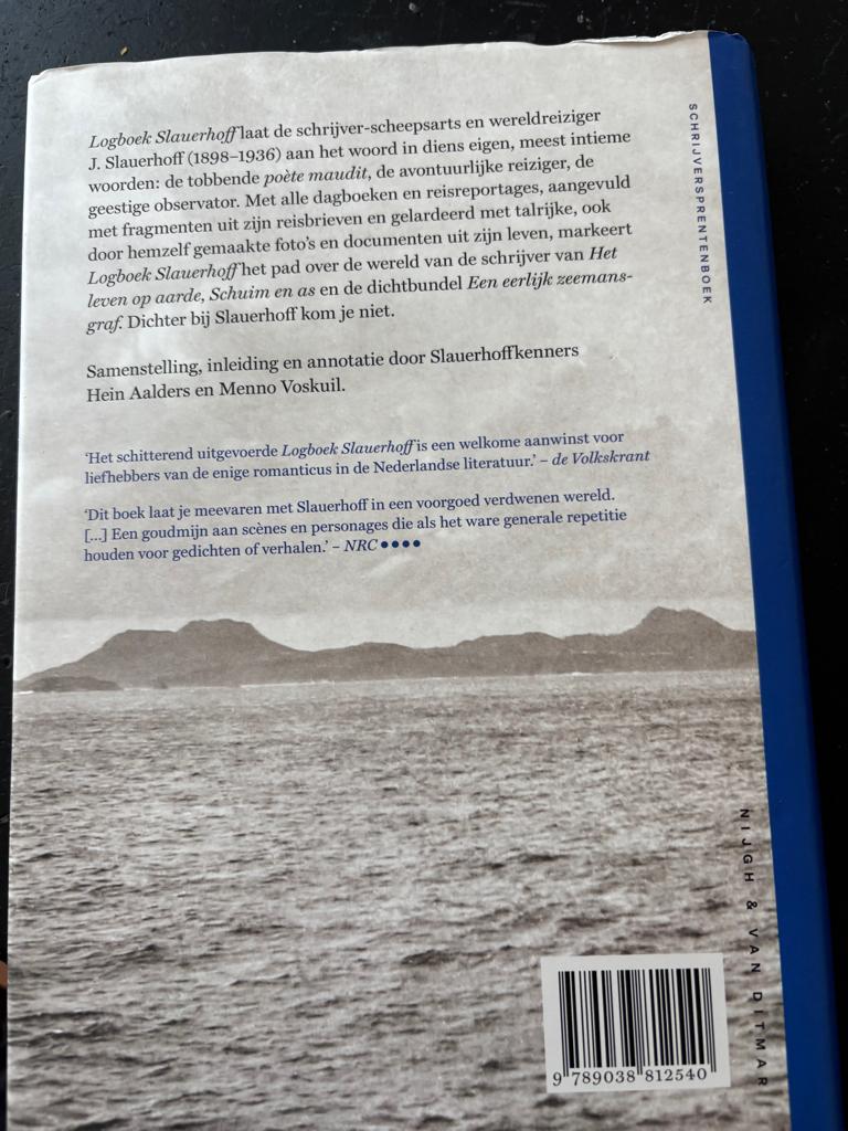 Slauerhoff Dagboeken en Reisverslagen, Boeken, Ophalen of Verzenden, Zo goed als nieuw, Slauerhoff, Europa