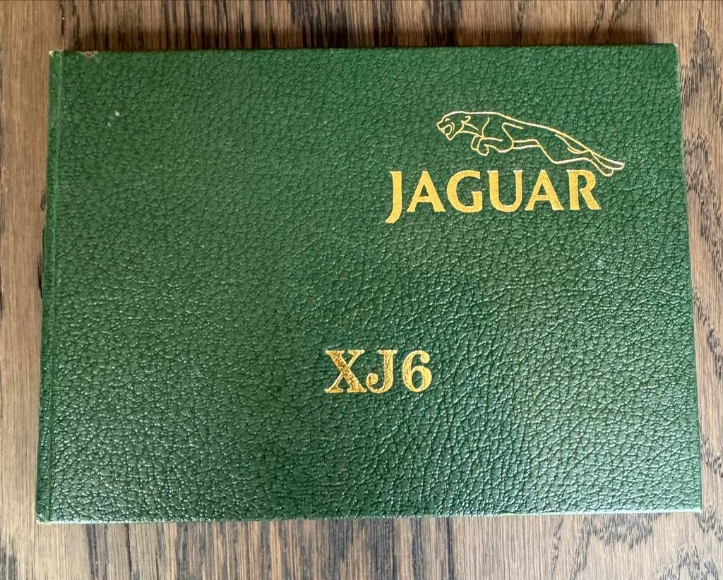 Handleiding Jaguar XJ6 met service en garantie boekje, Ophalen of Verzenden