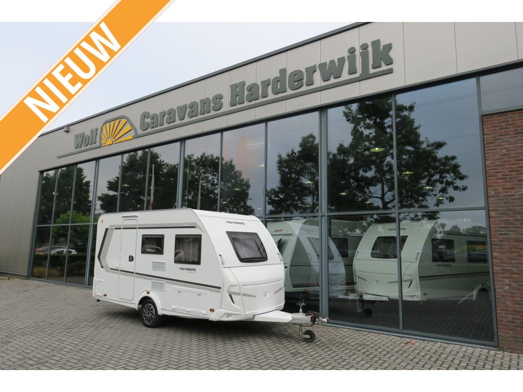 Weinsberg CaraOne Edition HOT 390 QD, Caravans en Kamperen, Caravans, Bedrijf, Treinzit, 750 - 1000 kg, Tot en met 4