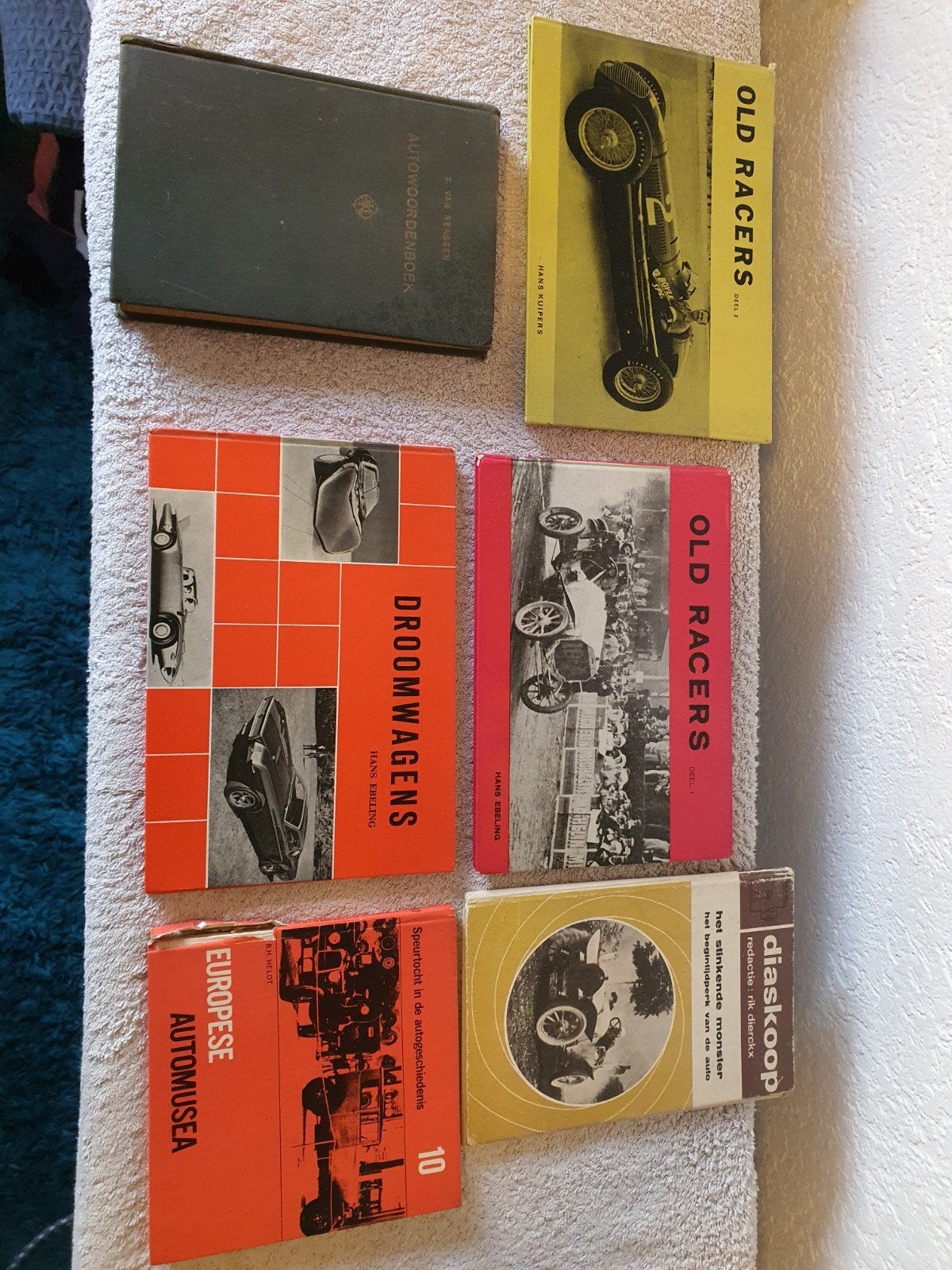 auto boeken oud, Ophalen of Verzenden, Gelezen, Algemeen