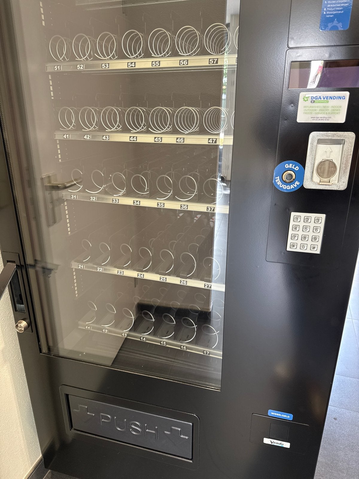 Vendo MOD. BUDGET SNACK automaat - Koeling en MDB, Verzamelen, Ophalen, Nieuw