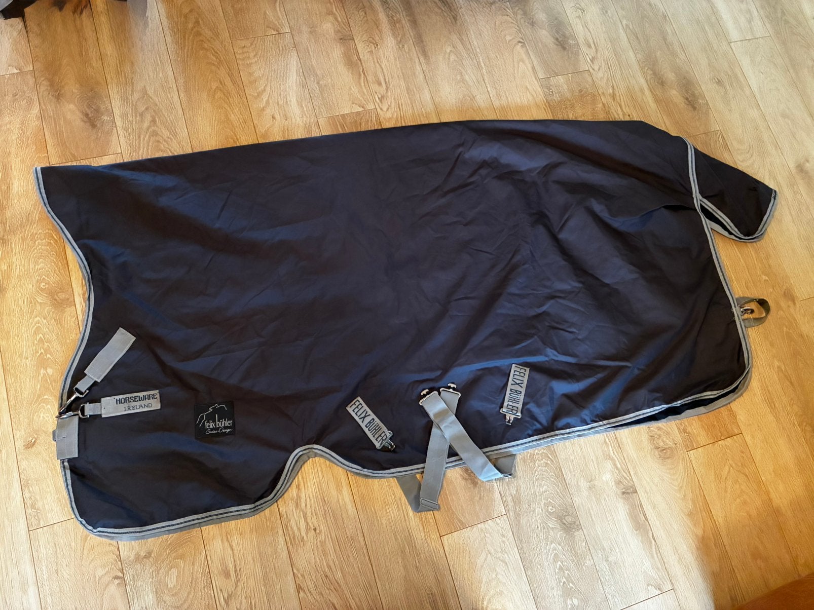 Horseware 50 grams deken met halve hals 6.6, Full (L), Ophalen of Verzenden, Zo goed als nieuw, 50 g