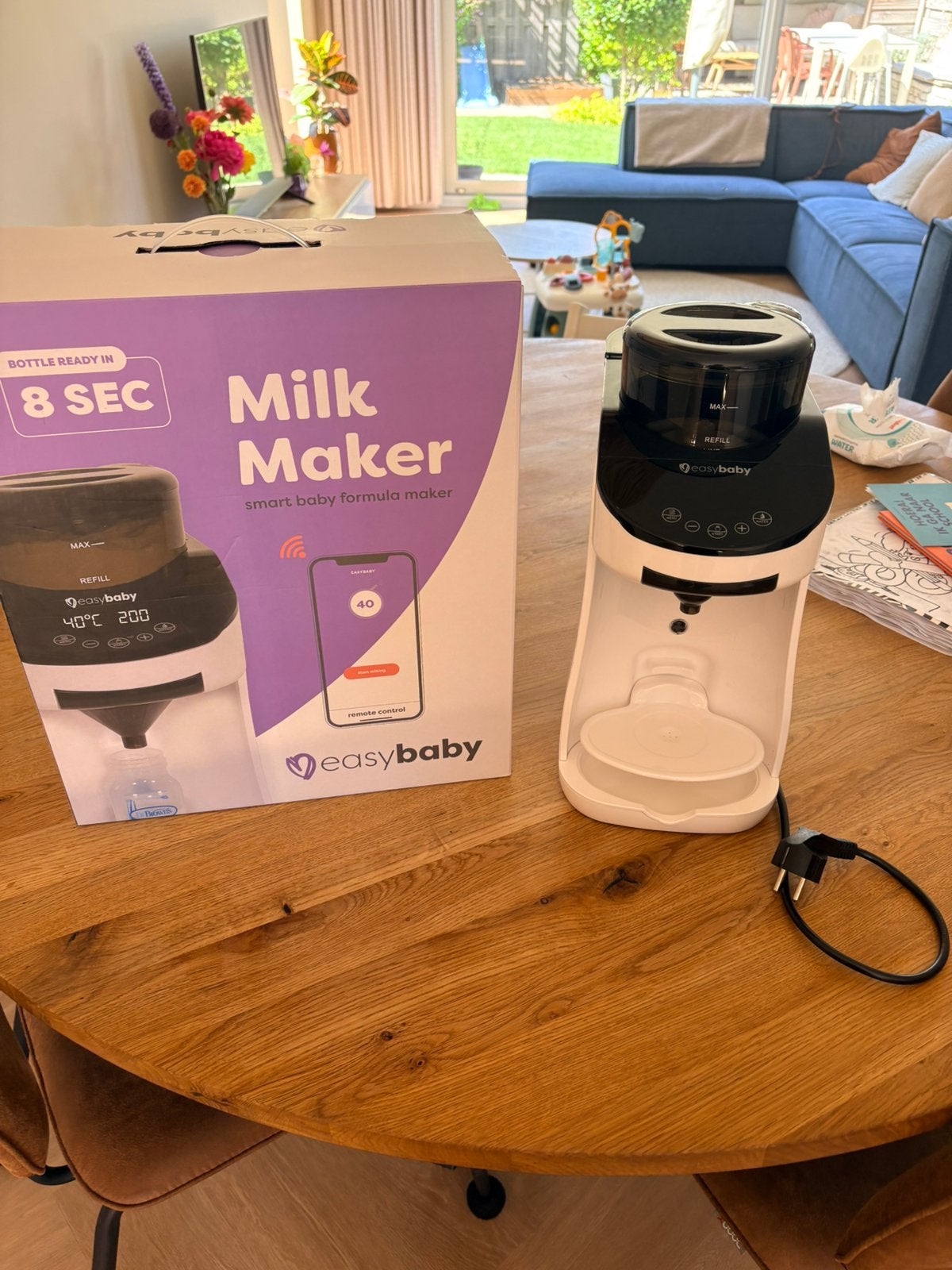 Easybaby Milk Maker, Ophalen of Verzenden, Zo goed als nieuw, Babyvoedingmaker, Easybaby
