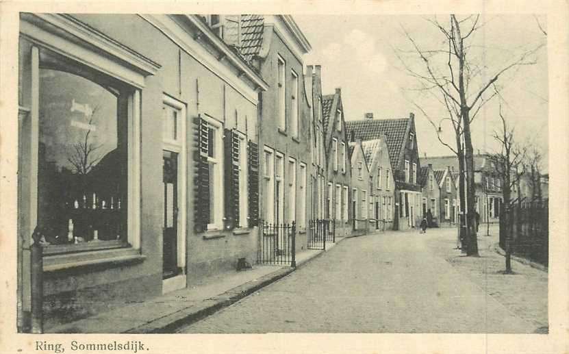 380-672-013 Sommelsdijk Ring, Verzamelen, Ansichtkaarten | Nederland, Verzenden, Voor 1920, Zuid-Holland