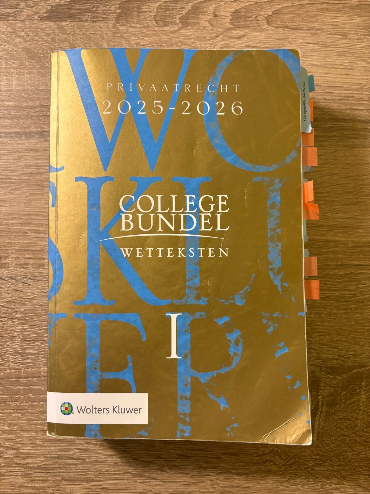 Collegebundel Privaatrecht  Wolters Kluwer, Boeken, Ophalen of Verzenden, Gamma, Gelezen, WO