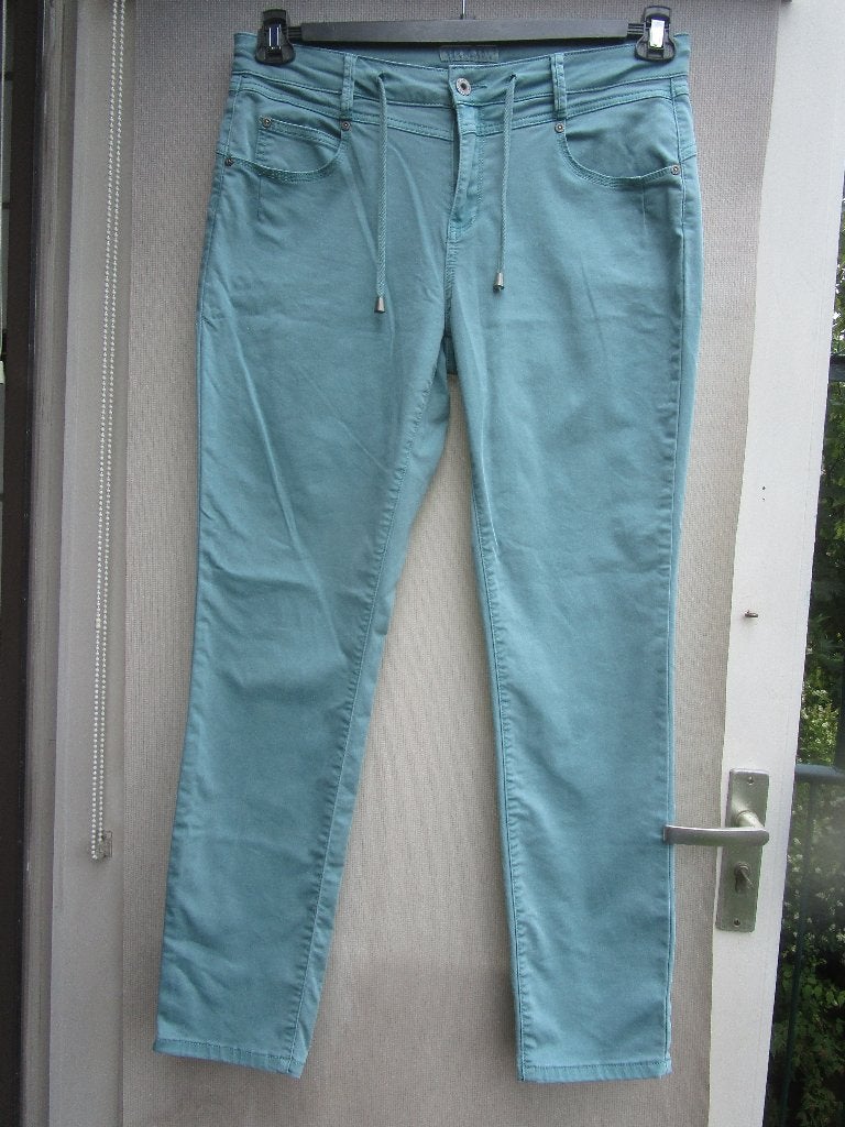 Broek RED BUTTON mt 42  blauw, Kleding | Dames, Broeken en Pantalons, Maat 42/44 (L), Nieuw, Lang, Red Button
