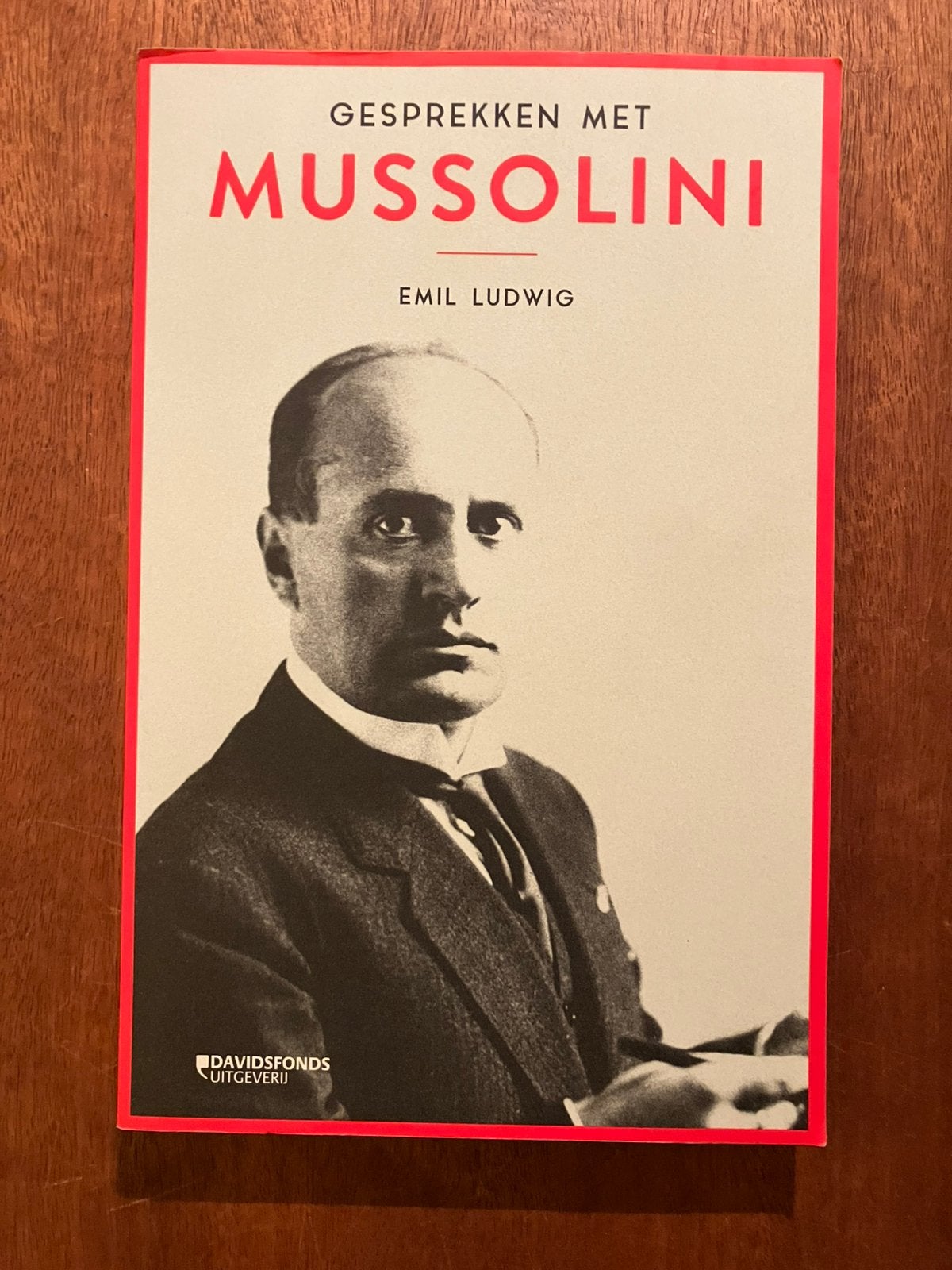 Gesprekken met Mussolini Emil Ludwig nieuwstaat, Ophalen of Verzenden, Zo goed als nieuw