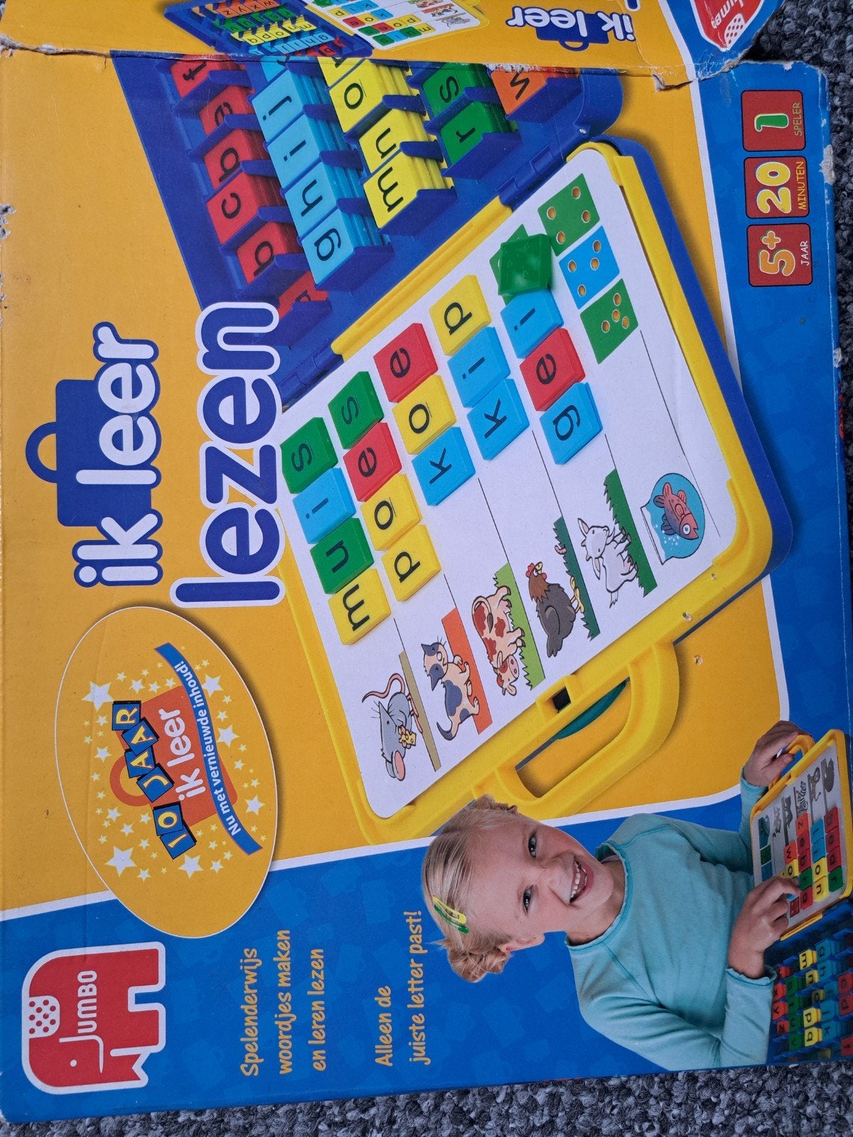 Jumbo Ik Leer Lezen - Educatief Spel voor Kinderen, Ophalen of Verzenden, Gebruikt, Taal en Lezen