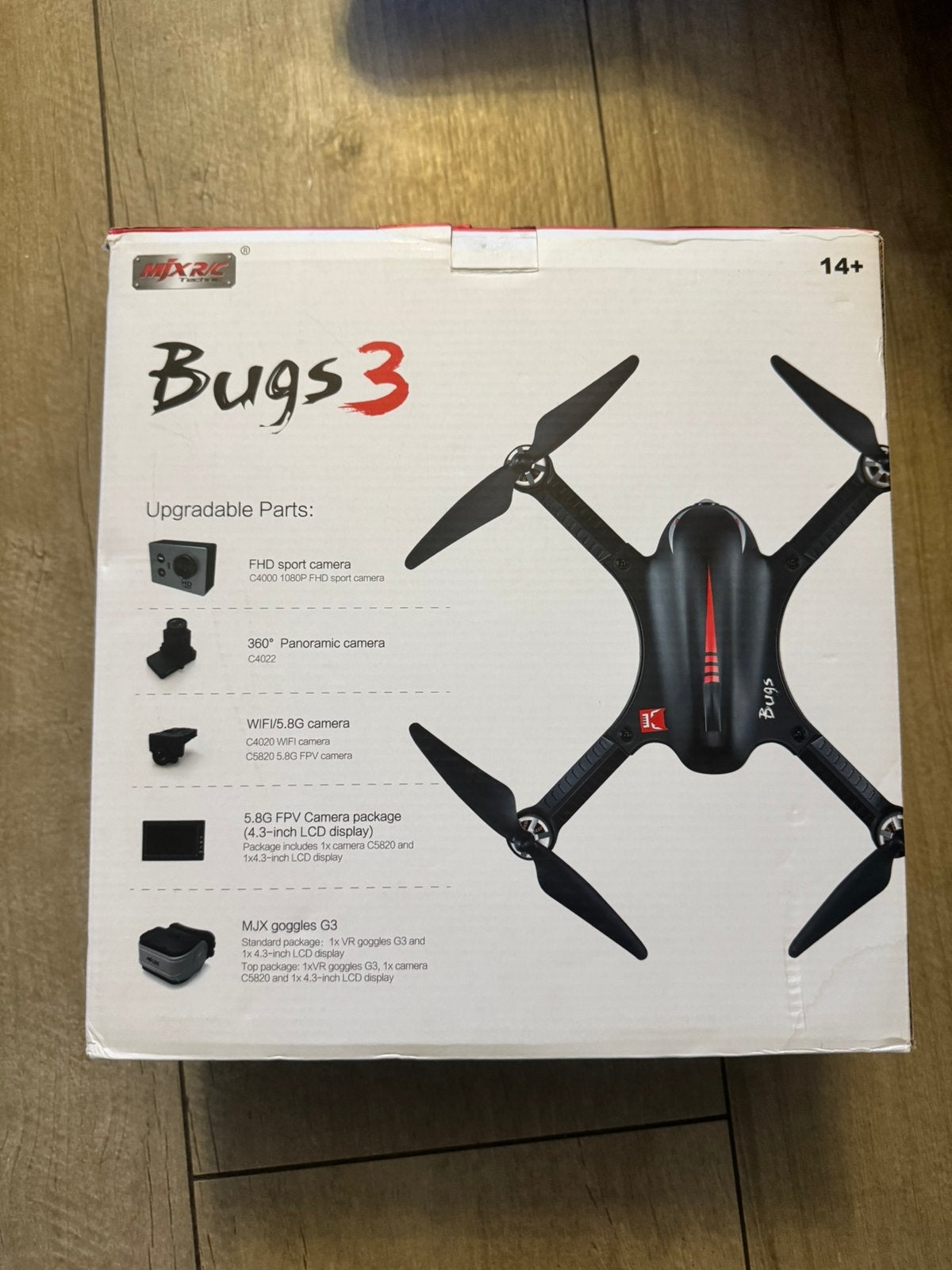 MJX Bugs 3 drone met 1080p HD-camera., Ophalen, Nieuw, Cameradrone, Topkwaliteit