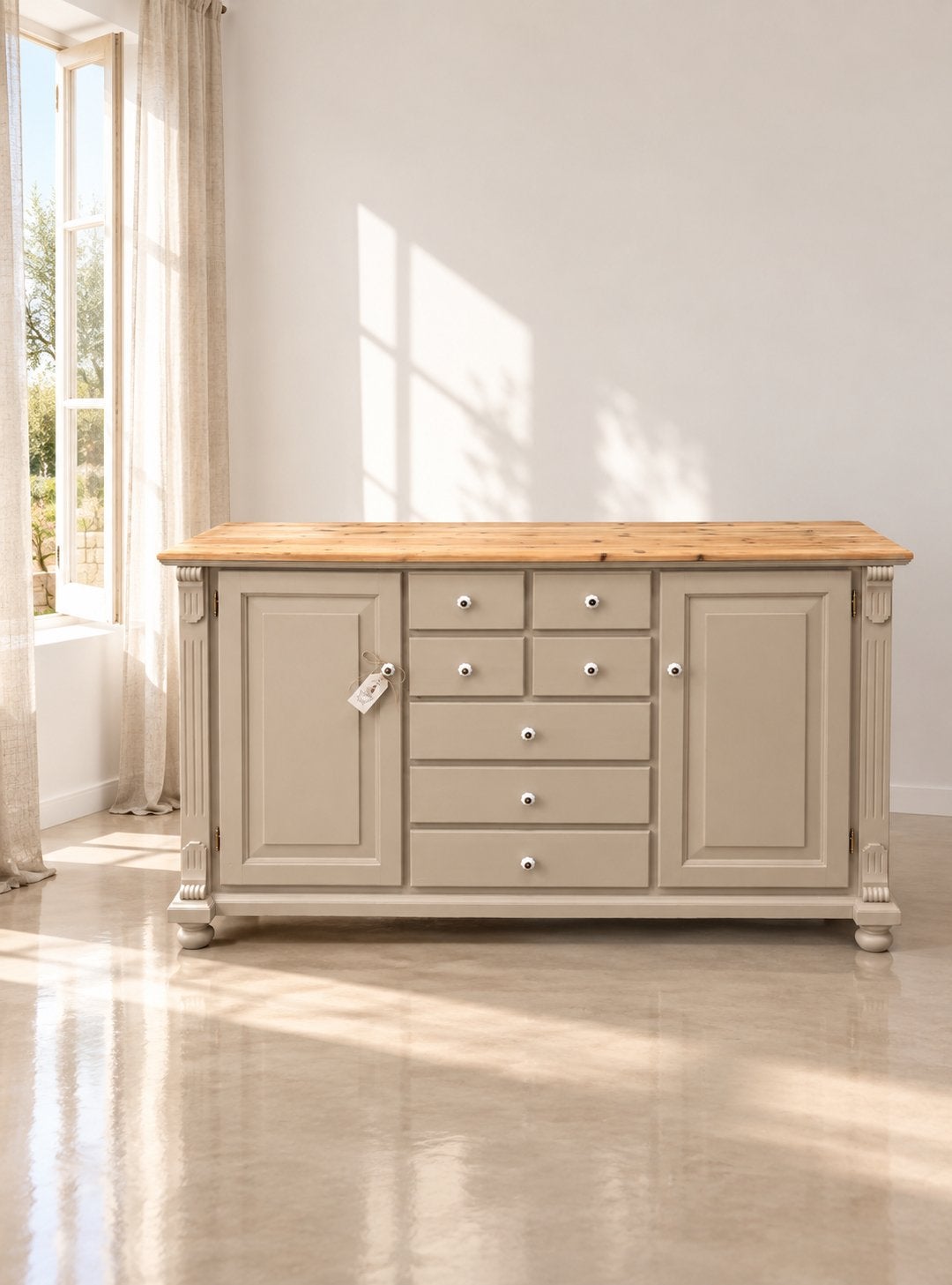 Dressoir commode ladekast linnenkast meidenkast vintage, Huis en Inrichting, 5 laden of meer, 150 tot 200 cm, Ophalen of Verzenden