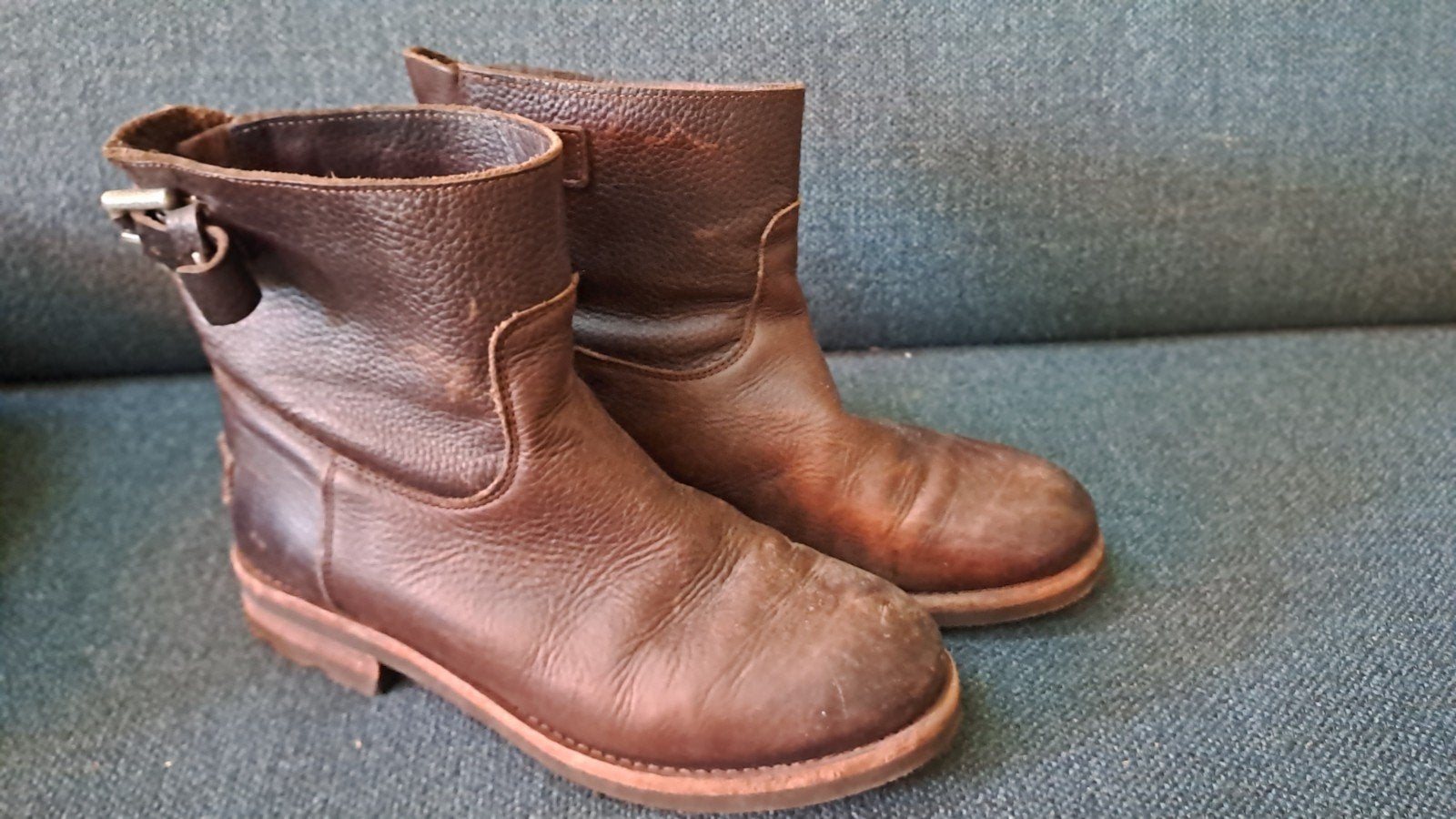 Shabbies bruine laarsjes maat 39, Kleding | Dames, Schoenen, Ophalen of Verzenden, Zo goed als nieuw, Bruin