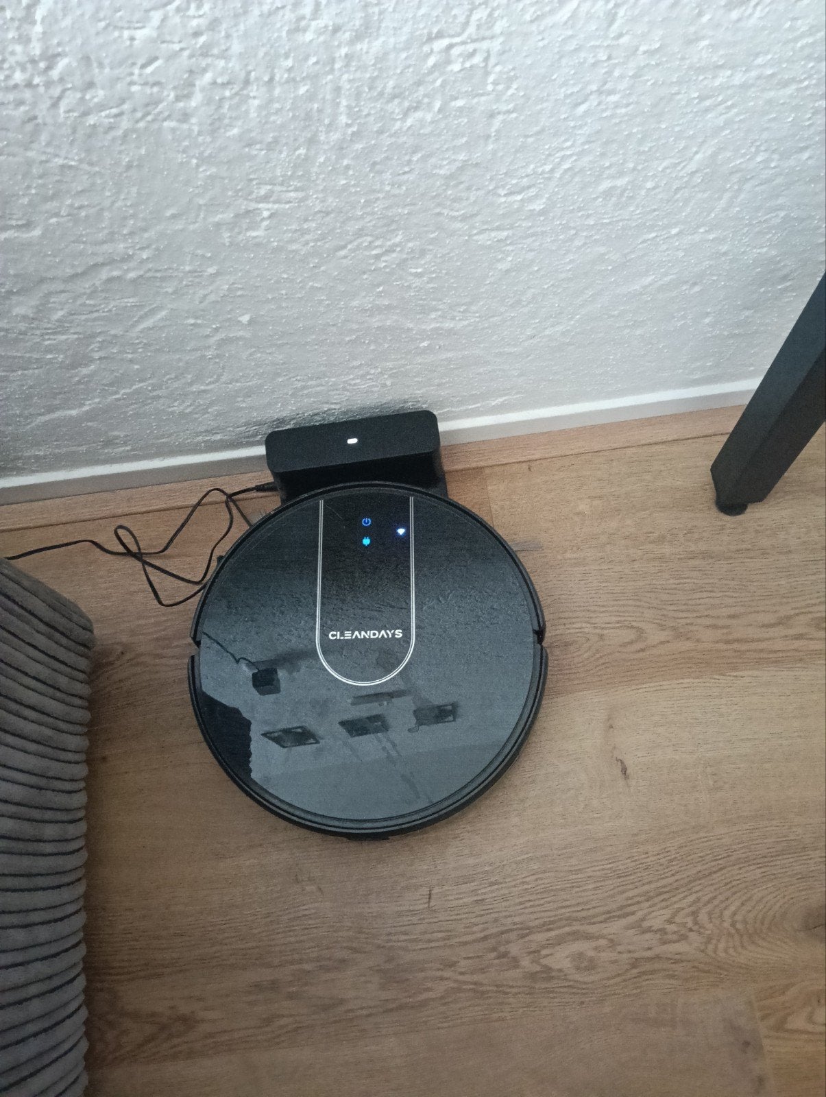 Robot stofzuiger cleandays, Ophalen